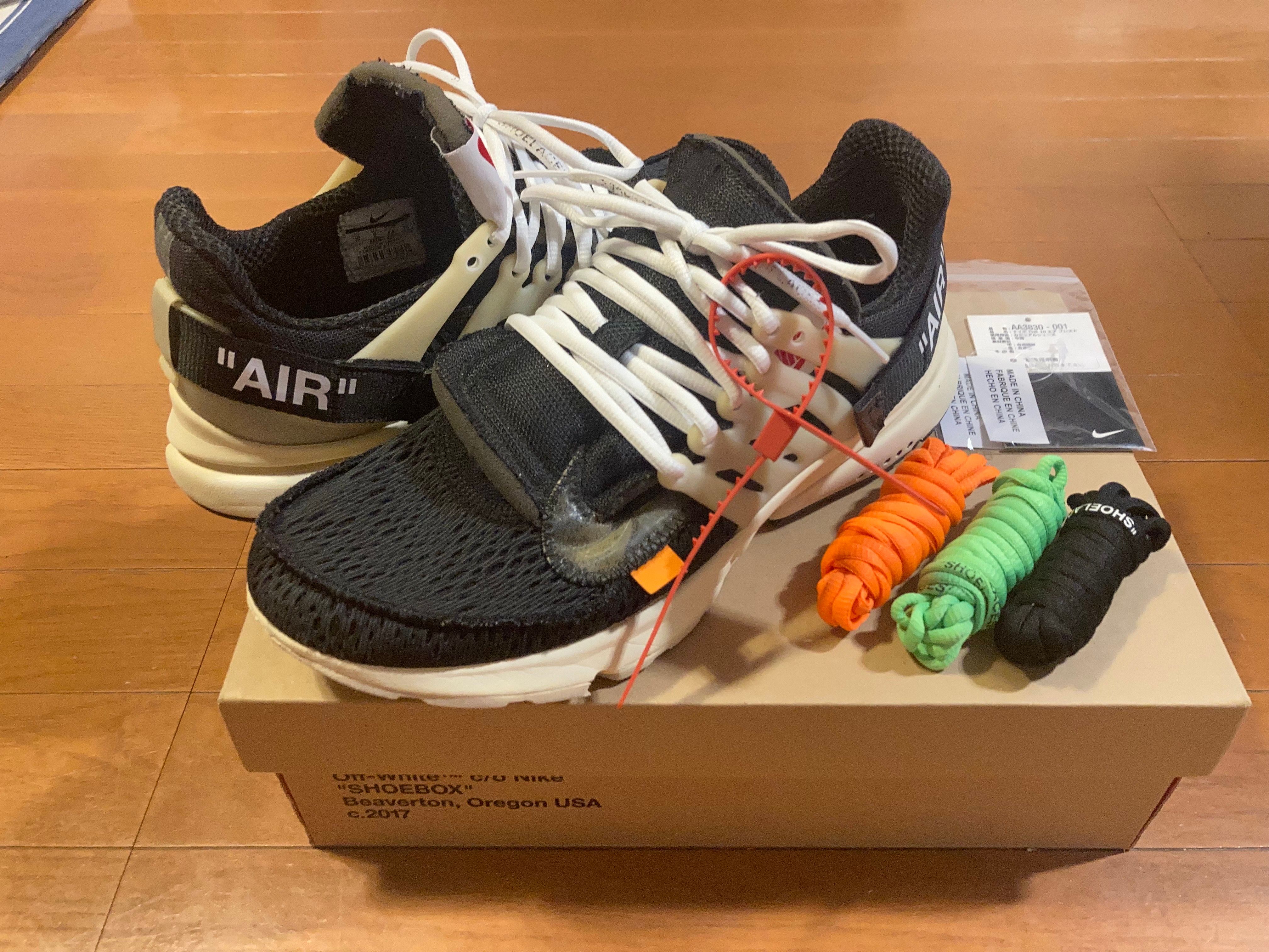 Off-White × Nike The Ten Air Presto