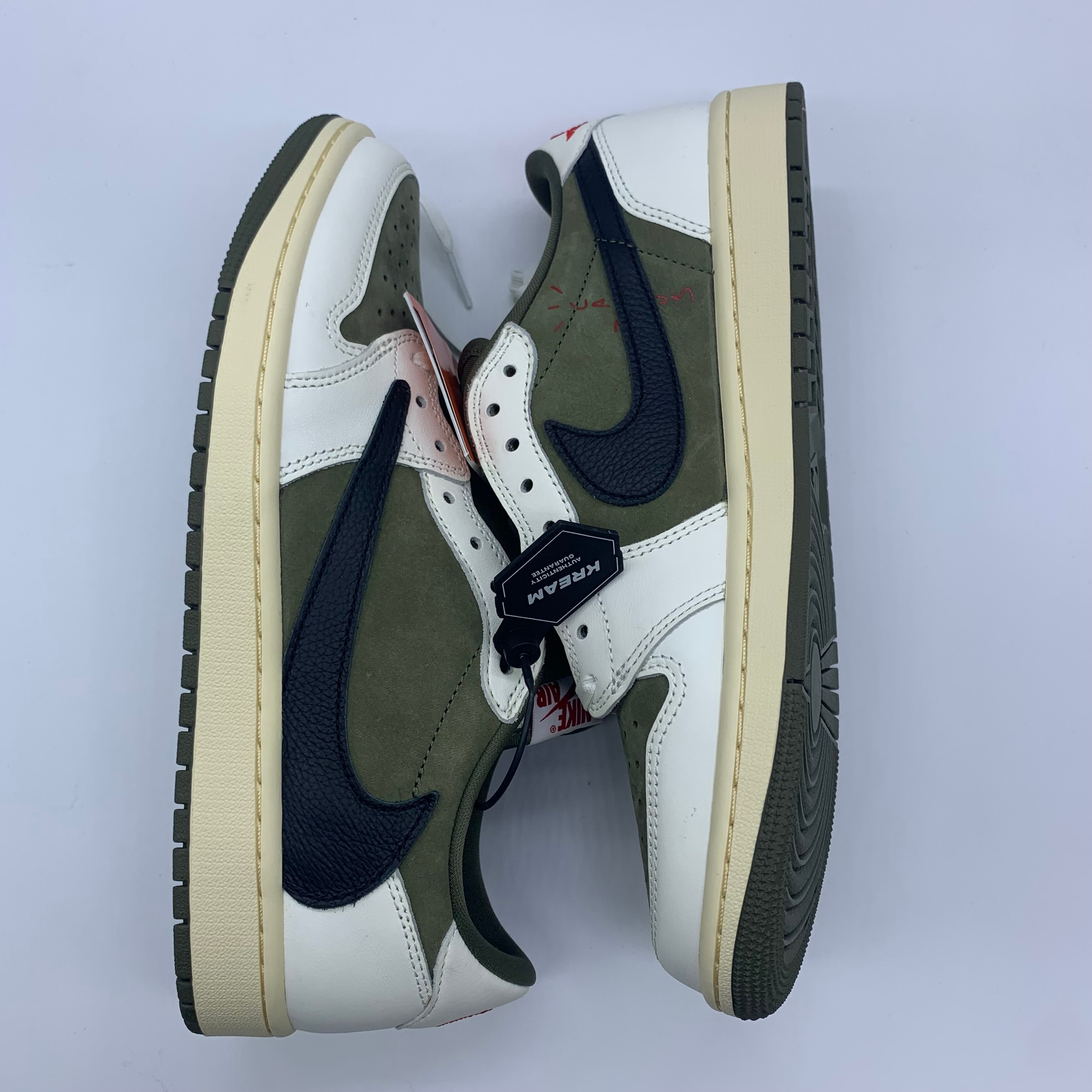 Travis Scott × Nike Air Jordan 1 Low OG SP "Reverse Olive"