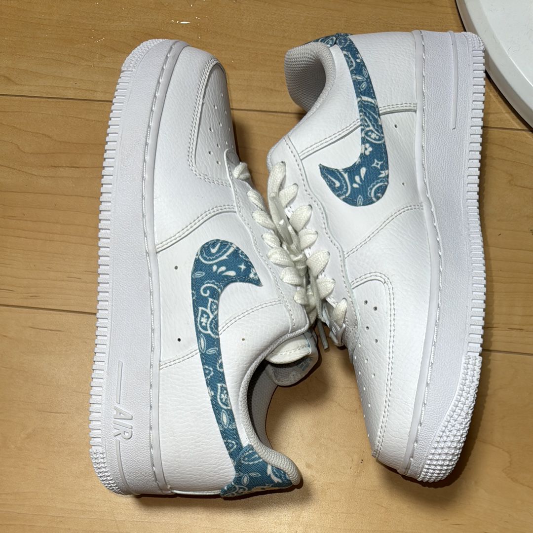 Nike Women's Air Force 1 Low '07 Essential "Blue Paisley"