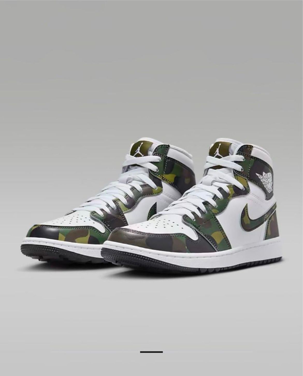 Nike Air Jordan 1 High Golf "Camo/White"