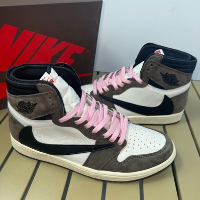 Travis Scott × Nike Air Jordan 1 Retro High OG TS SP "Sail/Dark Mocha"
