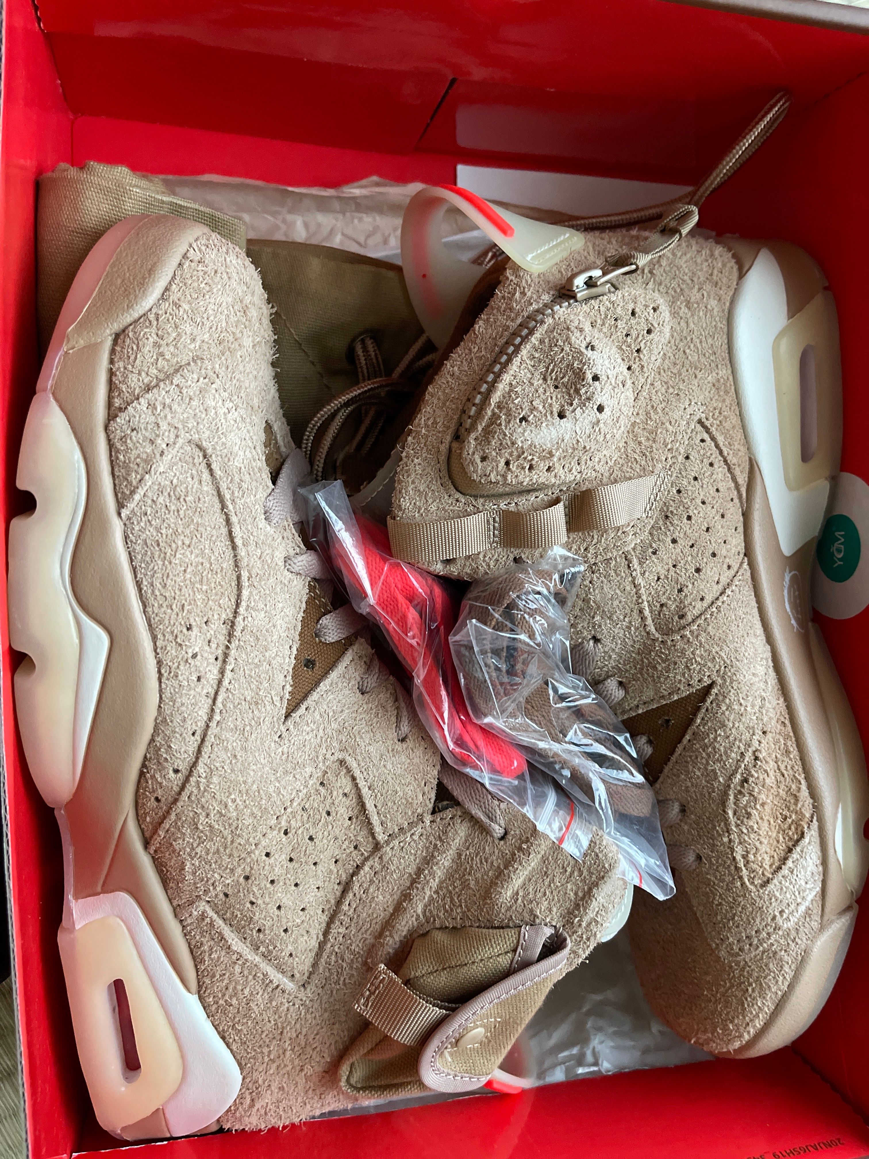 Travis Scott × Nike Air Jordan 6 "British Khaki"