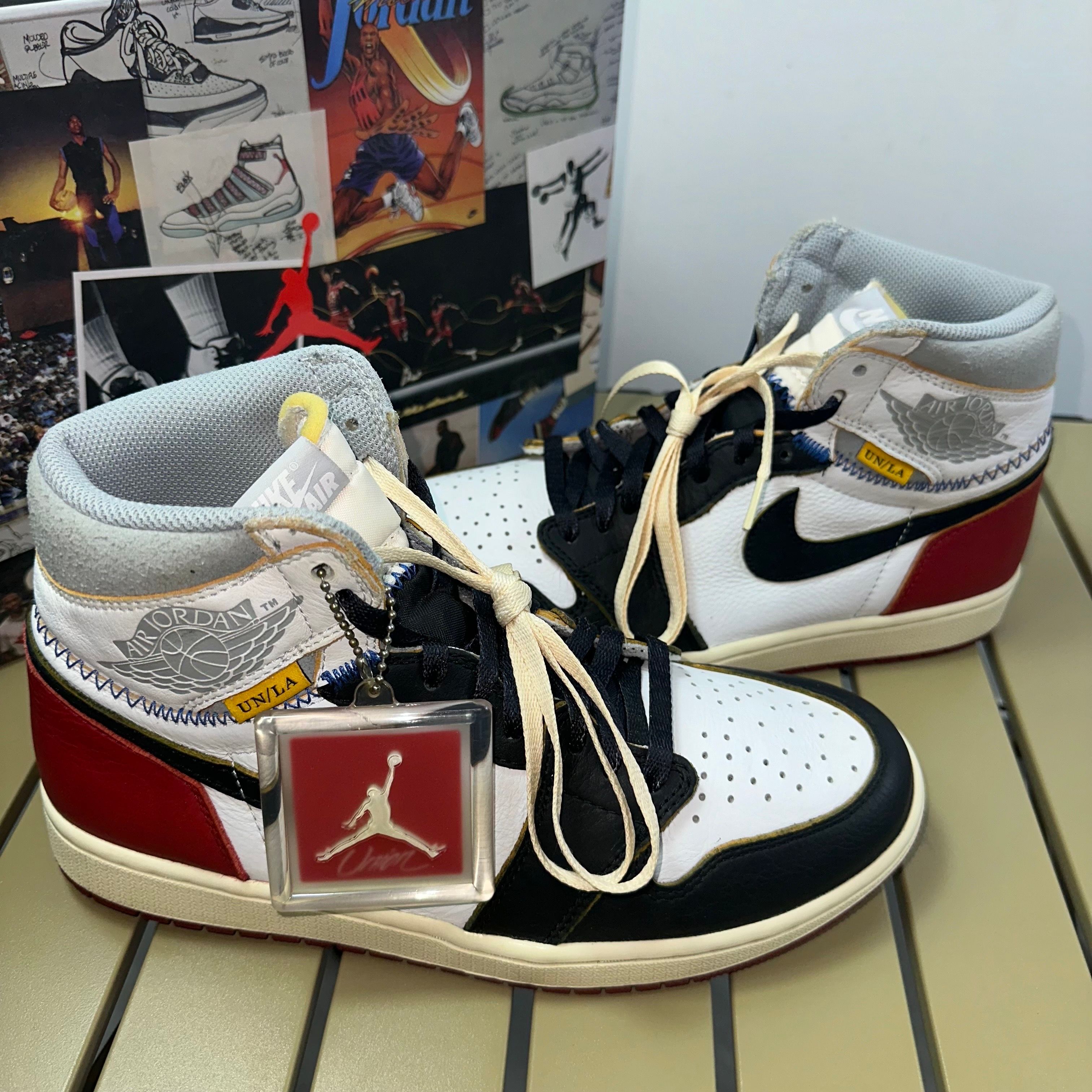UNION × Nike Air Jordan 1 Retro High OG NRG "Varsity Red/Wolf Grey"