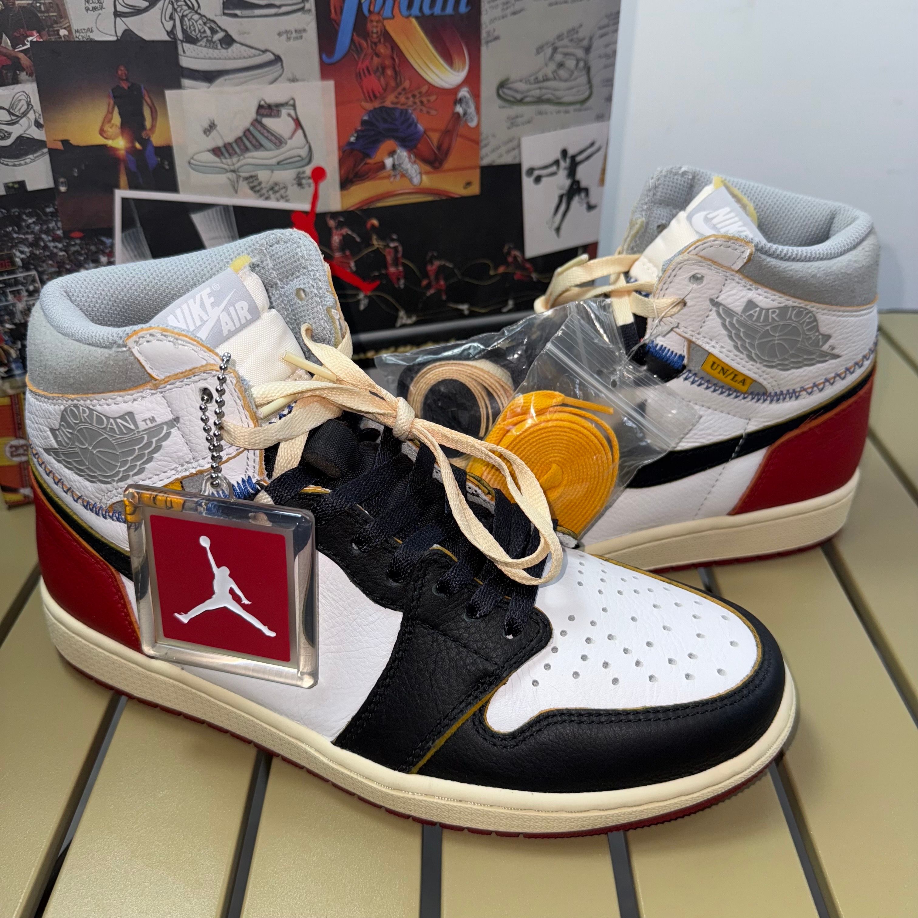 UNION × Nike Air Jordan 1 Retro High OG NRG "Varsity Red/Wolf Grey"