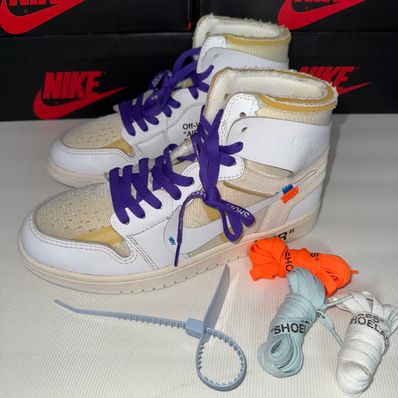 Off-White × Nike Air Jordan 1 Retro High "White"