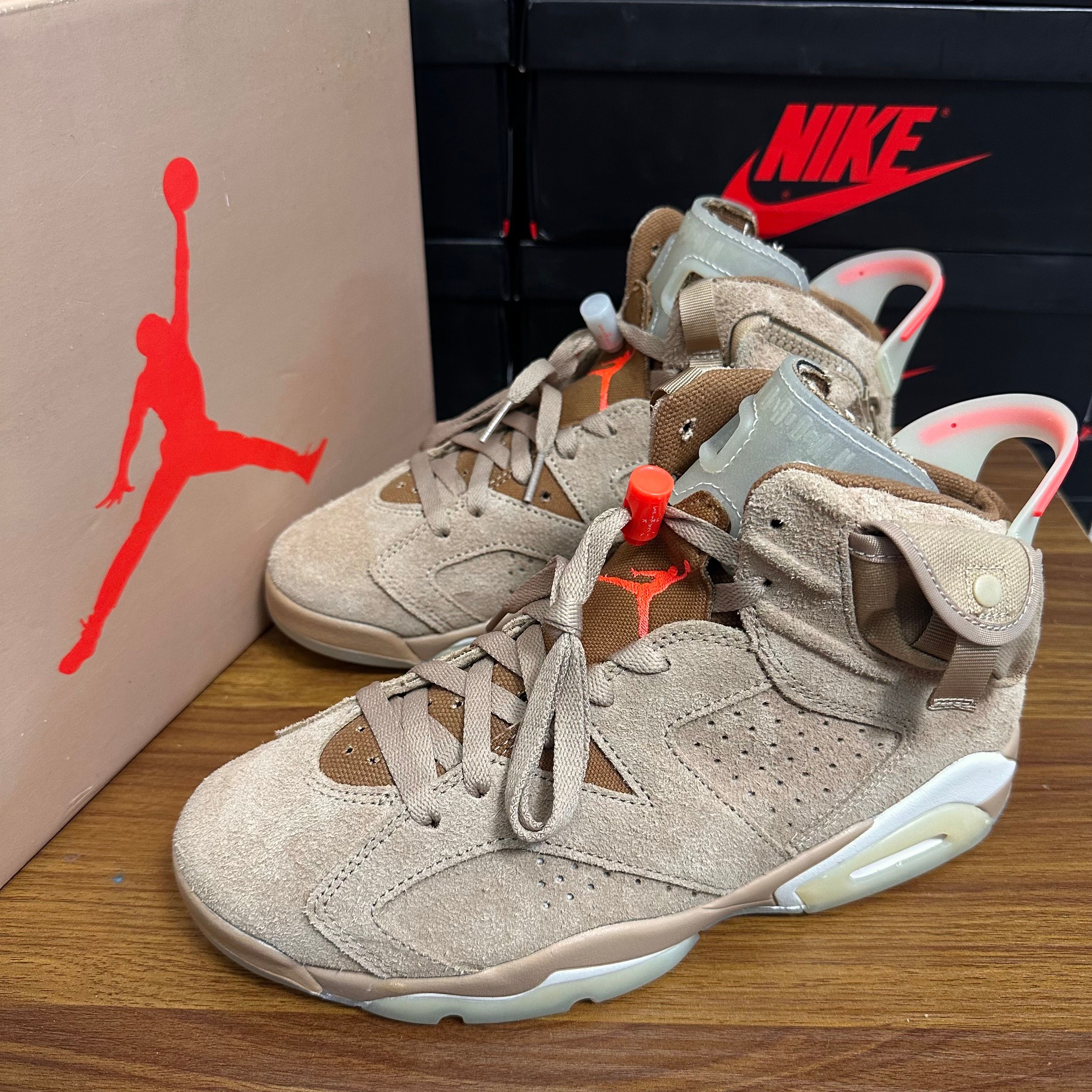 Travis Scott × Nike Air Jordan 6 "British Khaki"