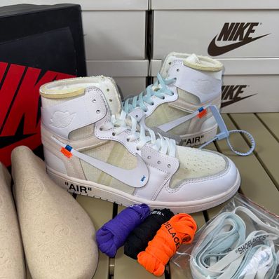 Off-White × Nike Air Jordan 1 Retro High "White"