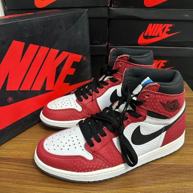 Spiderman × Nike Air Jordan 1 Origin Story "Gym Red/White/Photo Blue/Black"