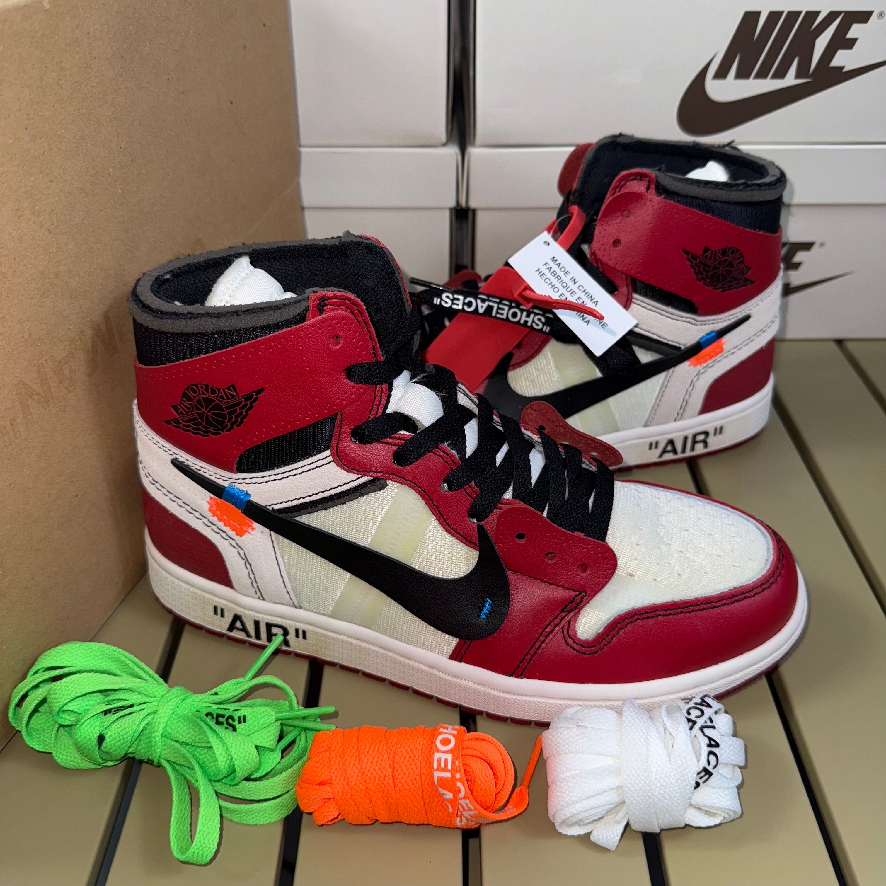 Off-White × Nike Air Jordan 1 Retro High The Ten "Chicago"