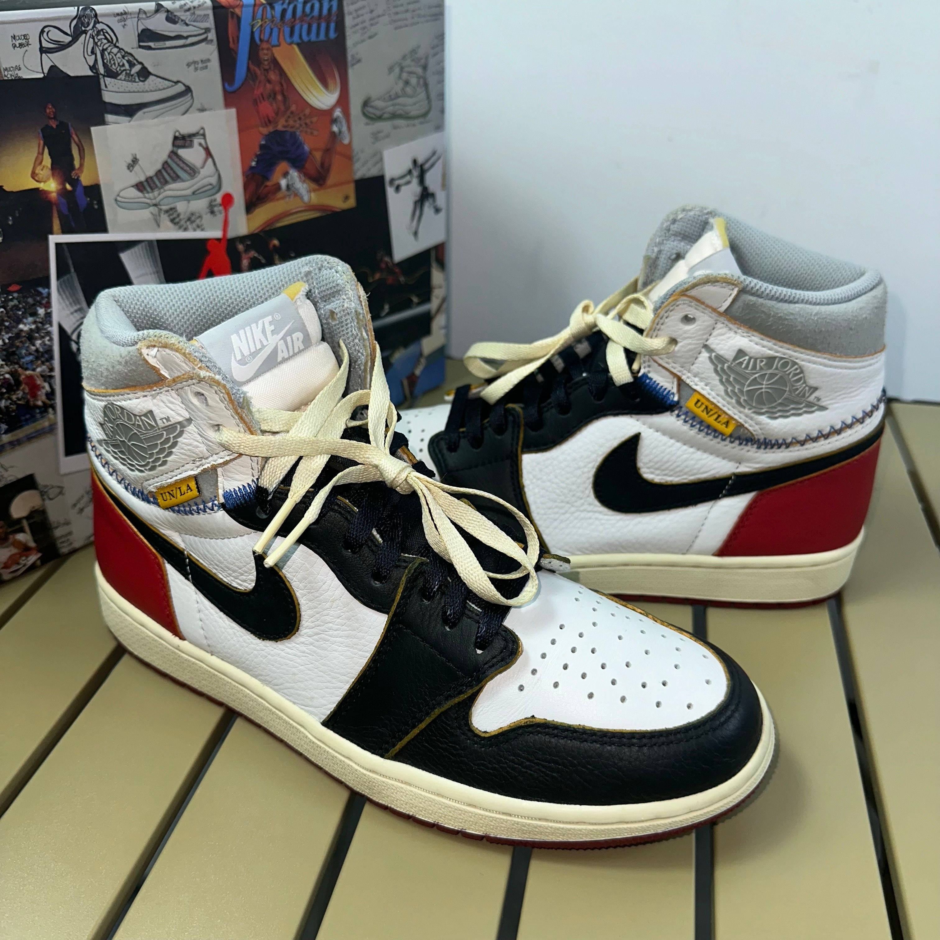 UNION × Nike Air Jordan 1 Retro High OG NRG "Varsity Red/Wolf Grey"