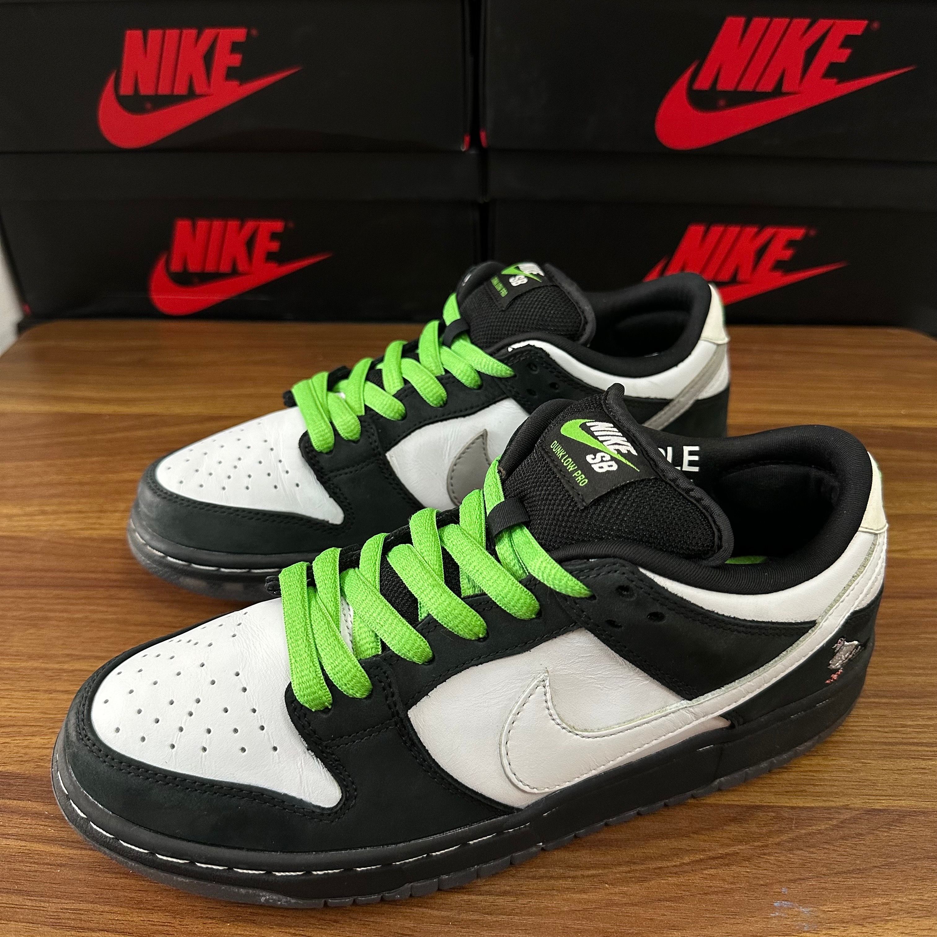 STAPLE × Nike SB Dunk Low "Pigeon Black/White"