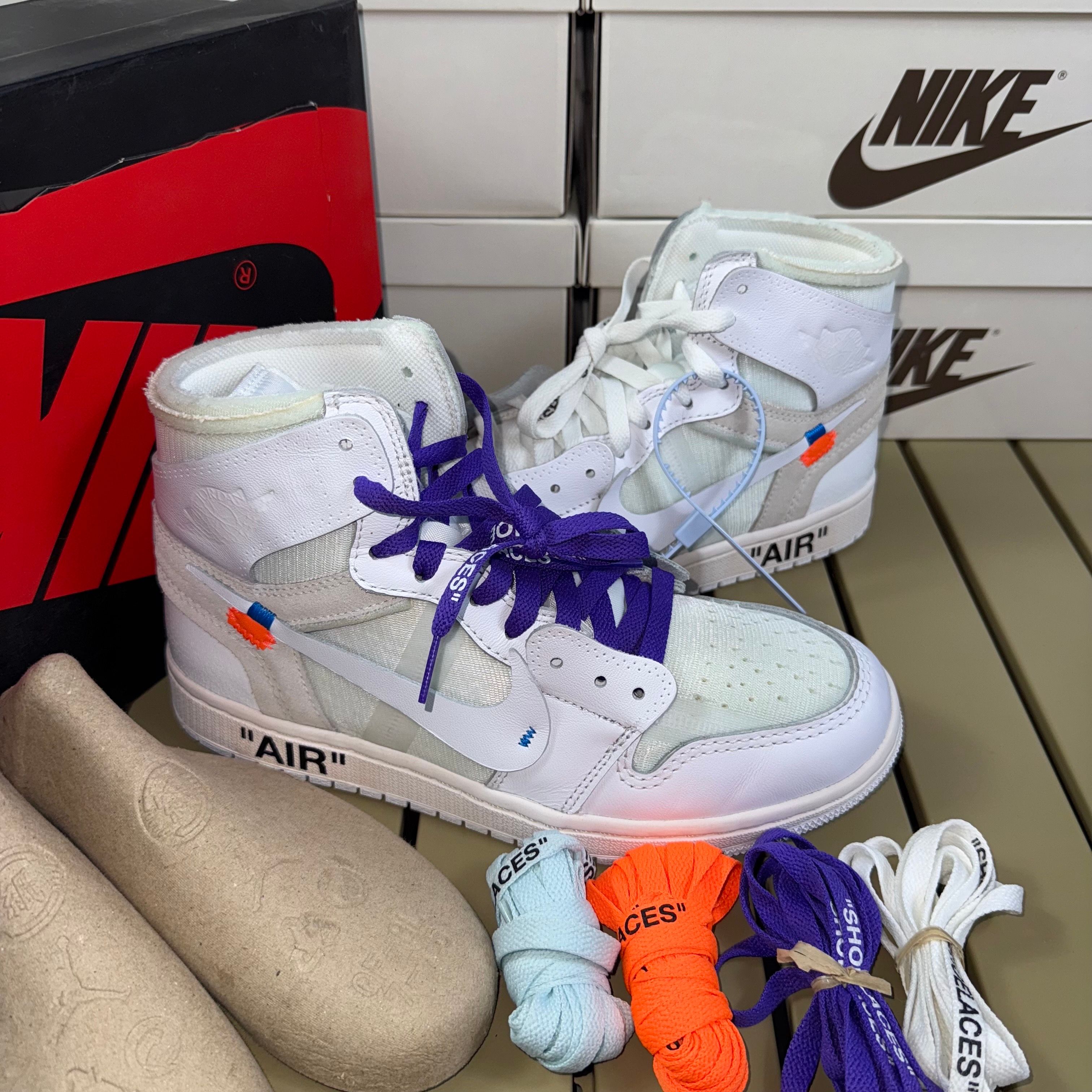 Off-White × Nike Air Jordan 1 Retro High "White"