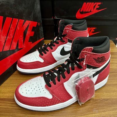 Spiderman × Nike Air Jordan 1 Origin Story "Gym Red/White/Photo Blue/Black"