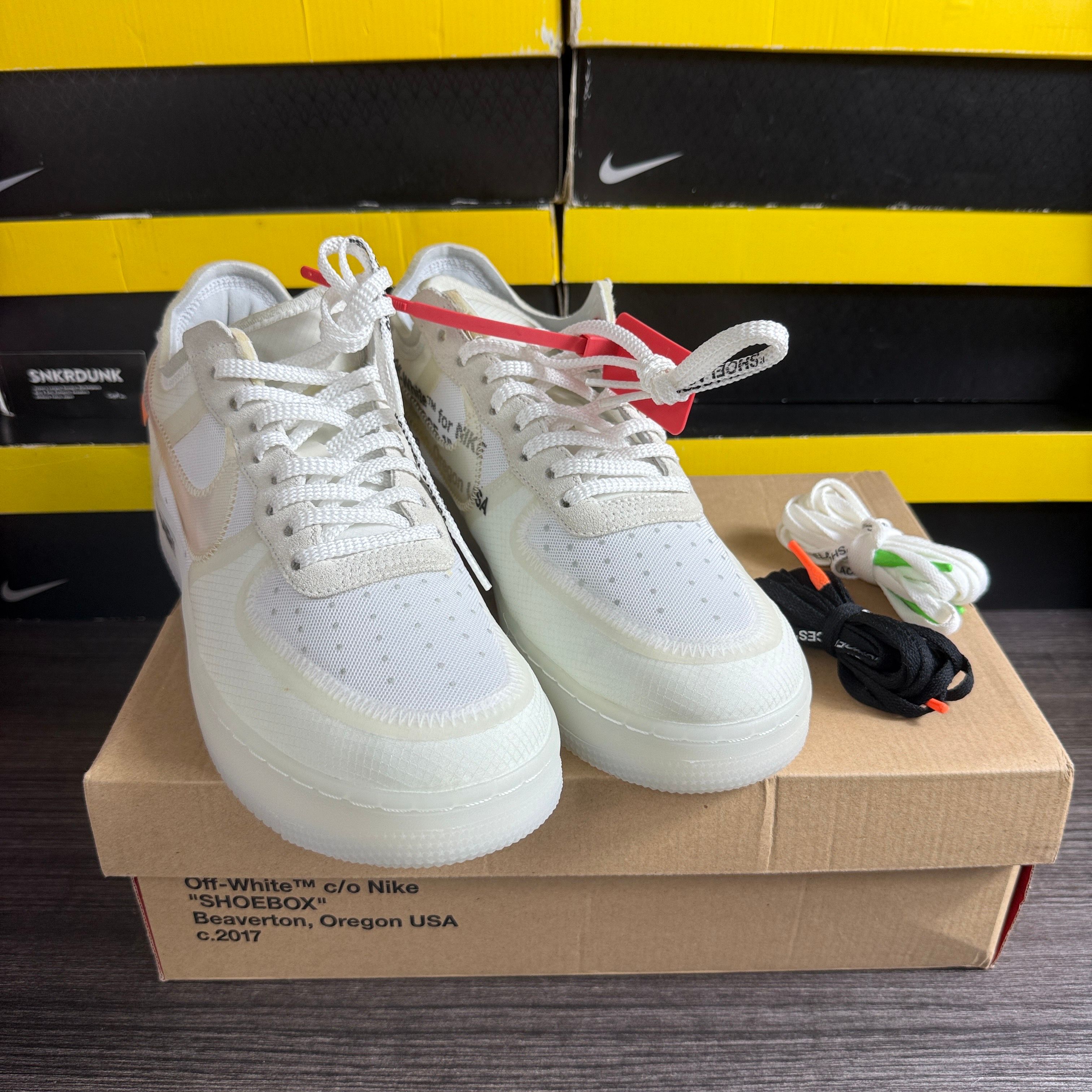 Off-White × Nike The Ten Air Force 1 Low "White"
