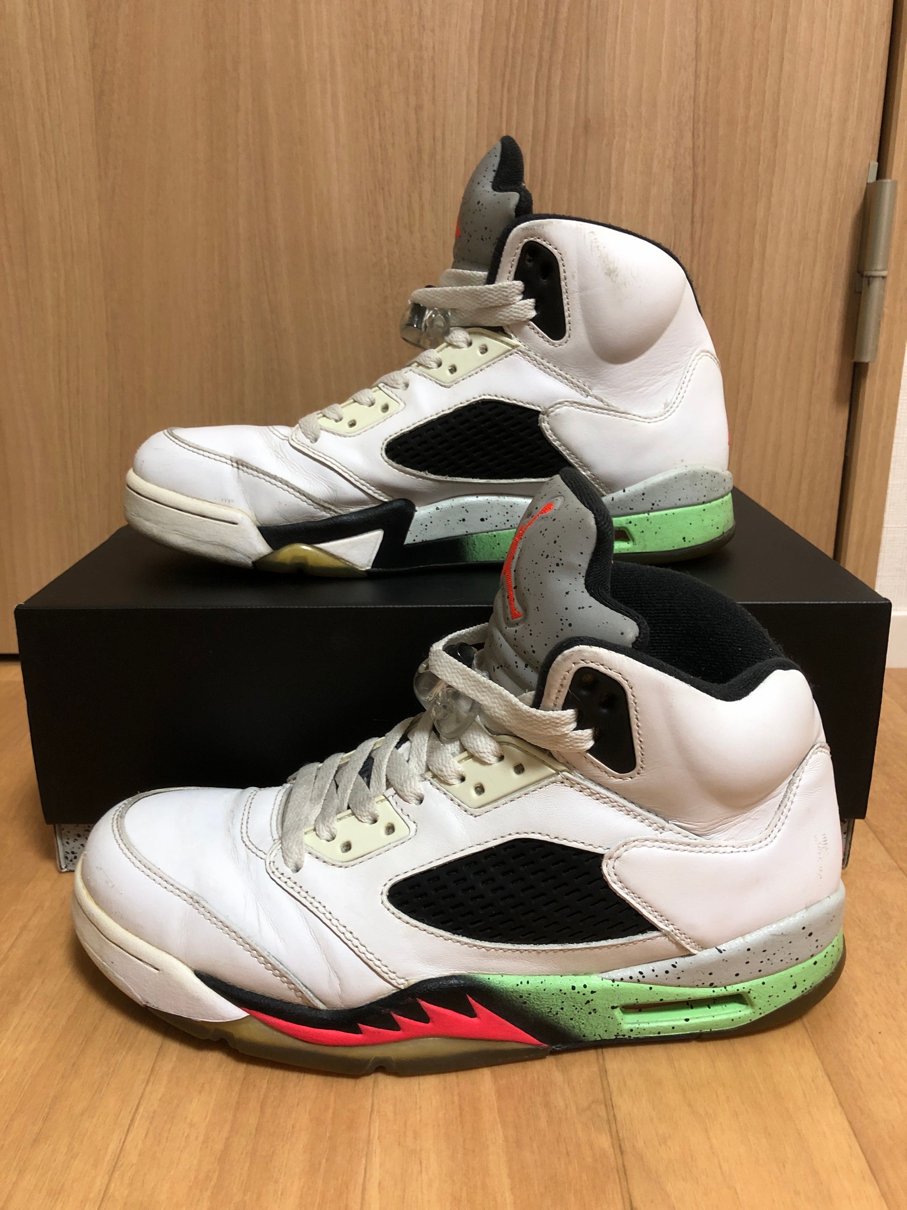 NIKE AIR JORDAN 5 RETRO POISON GREEN