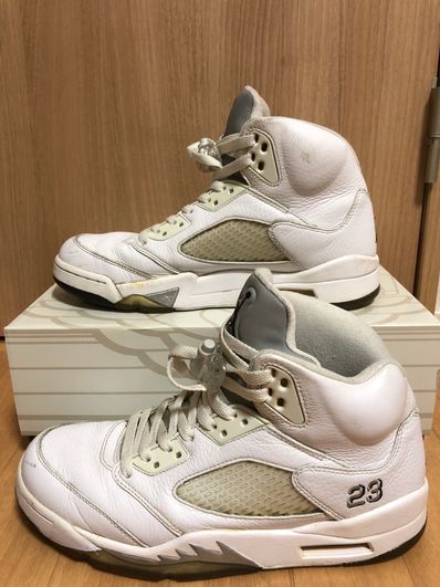 Nike Air Jordan 5 Retro "Metallic White" (2015)