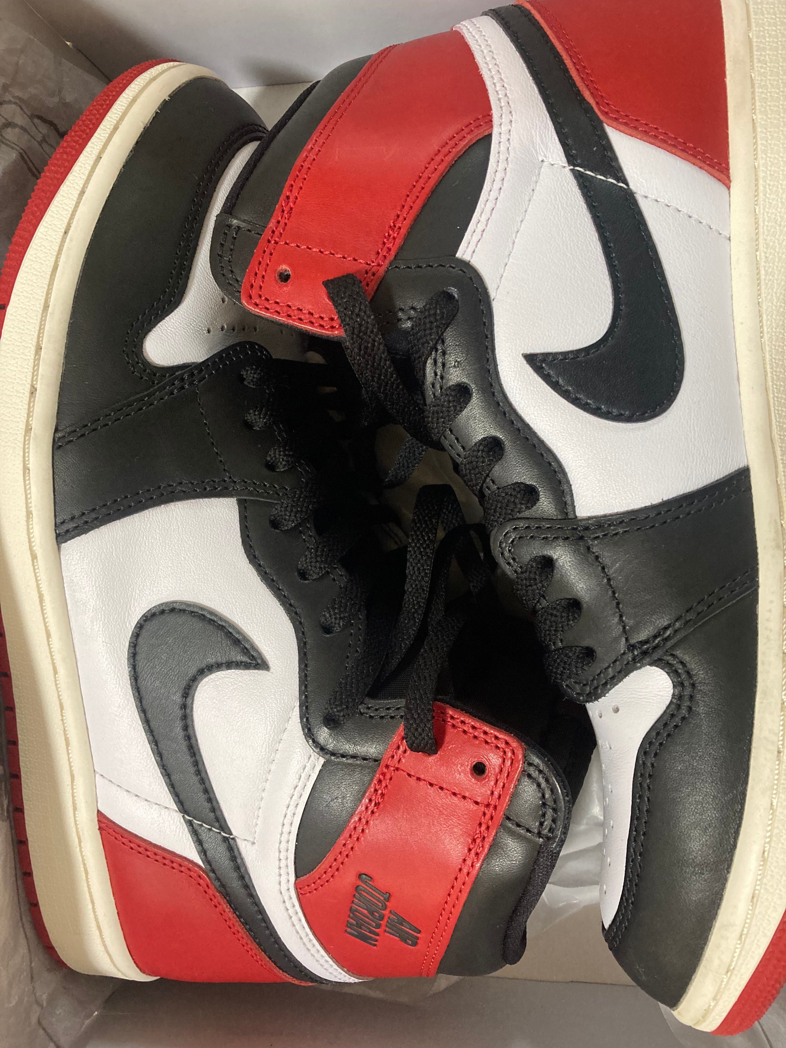 Nike Air Jordan 1 Retro High OG "Black Toe Reimagined"
