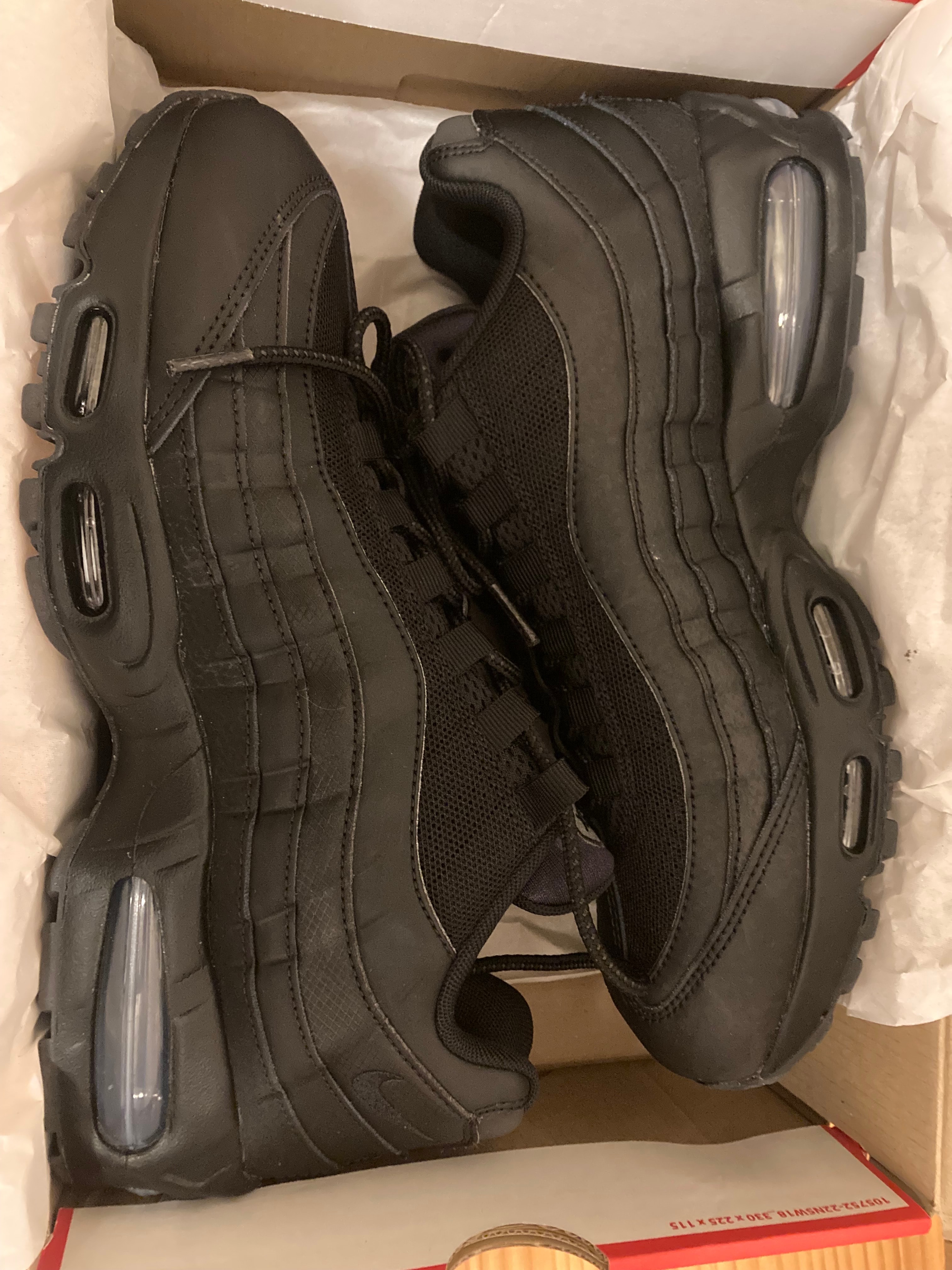 Nike Air Max 95 OG Big Bubble "Triple Black"