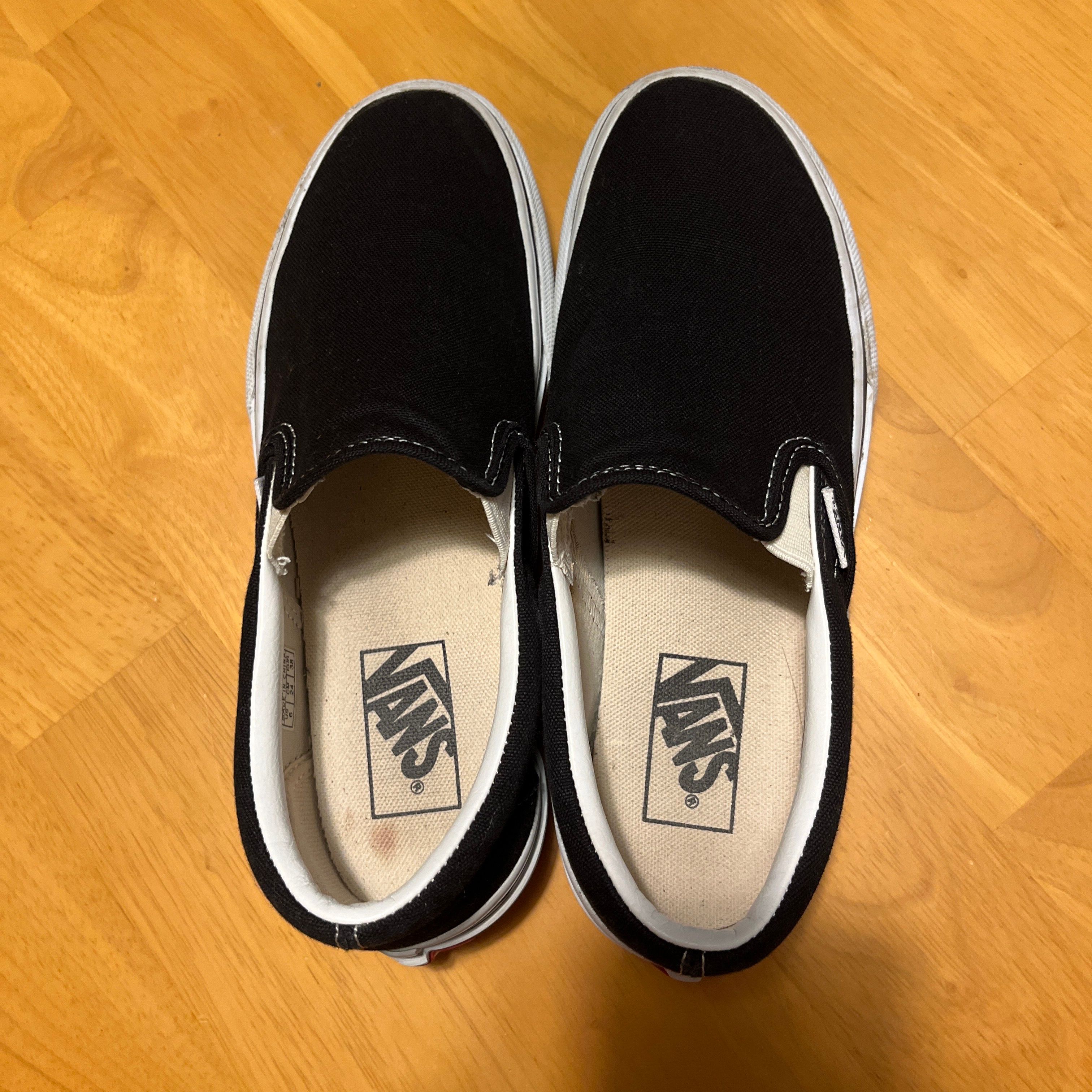 Vans Knu Slip "Black/True White"