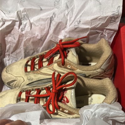 A$AP Rocky × Puma Inhale Distressed "Tan/Bronze/Red"