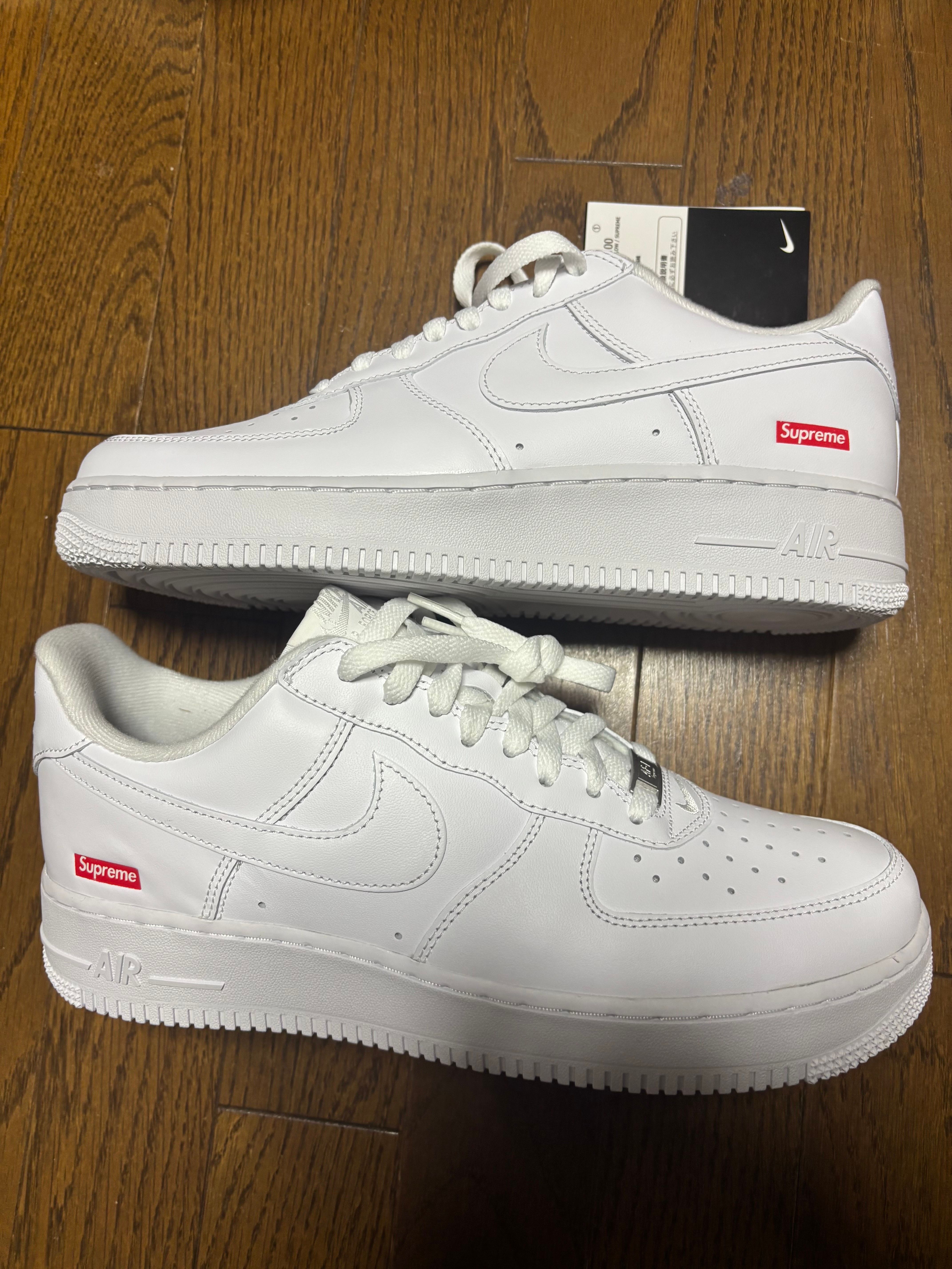Supreme × Nike Air Force 1 Low "White"