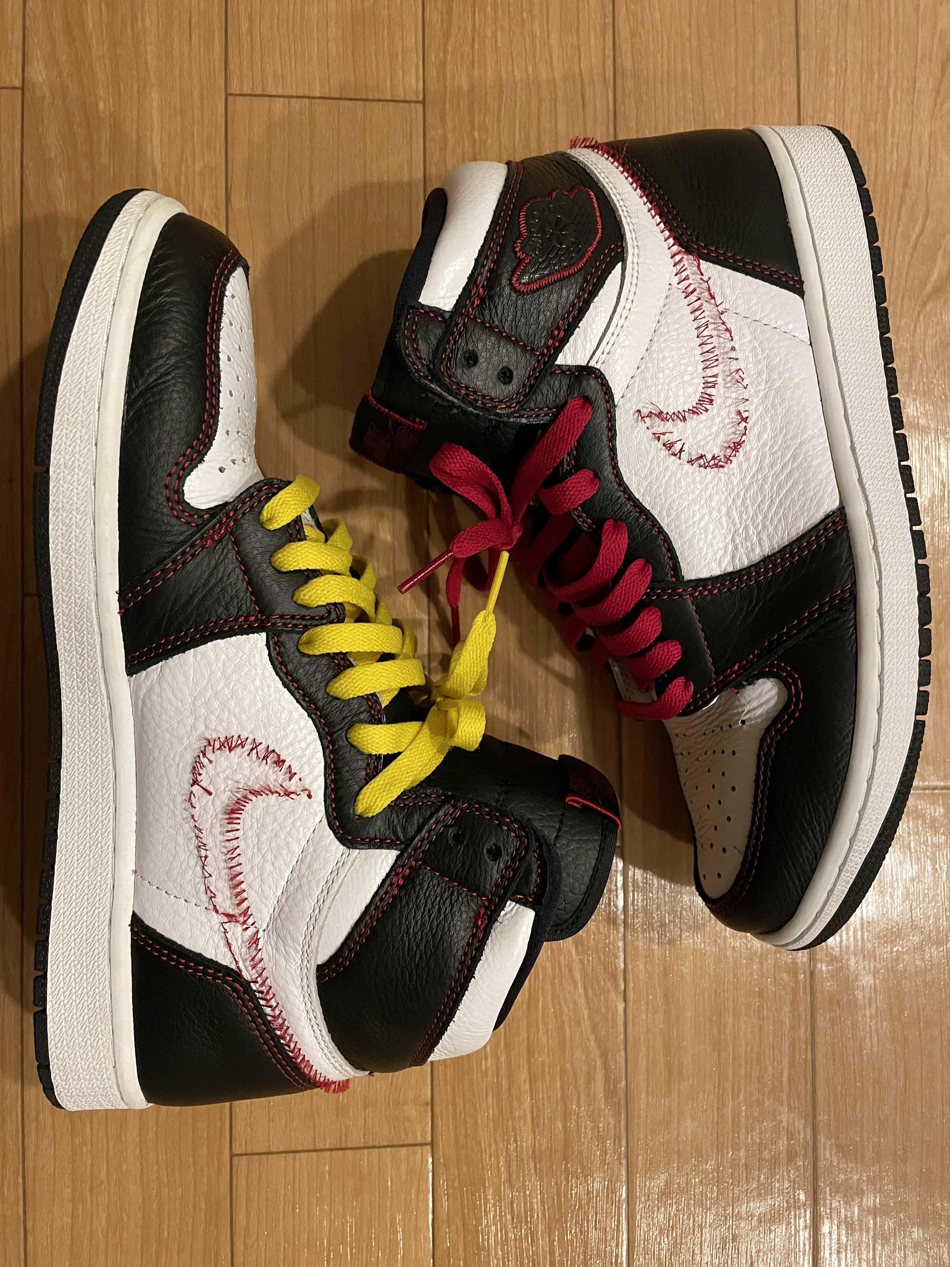 Nike Air Jordan 1 High OG Defiant "Black/Yellow/Gym Red"