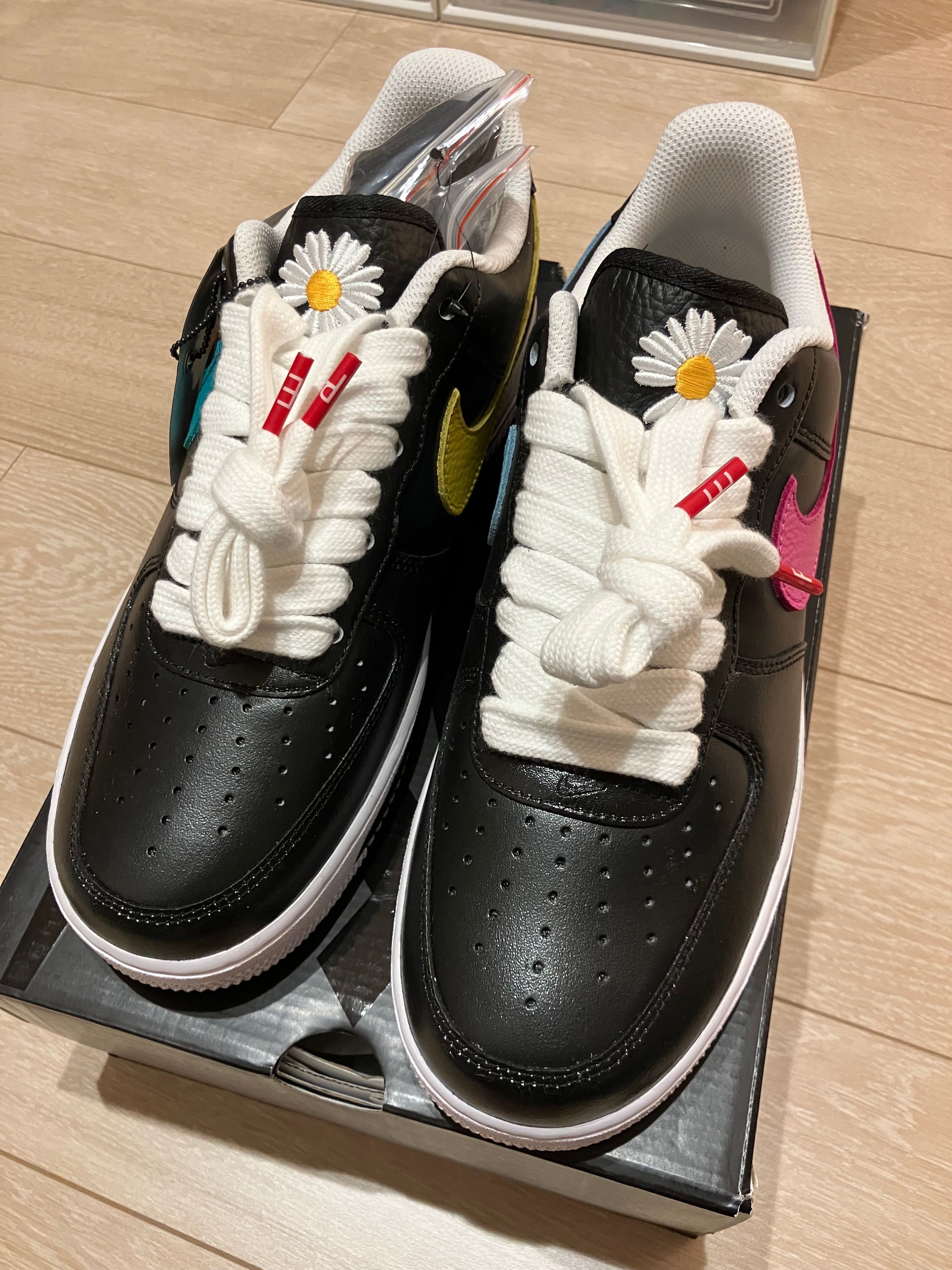 PEACEMINUSONE × Nike Air Force 1 Low '07 Para-Noise 3.0 "Black and Multi-Color" / G-DRAGON