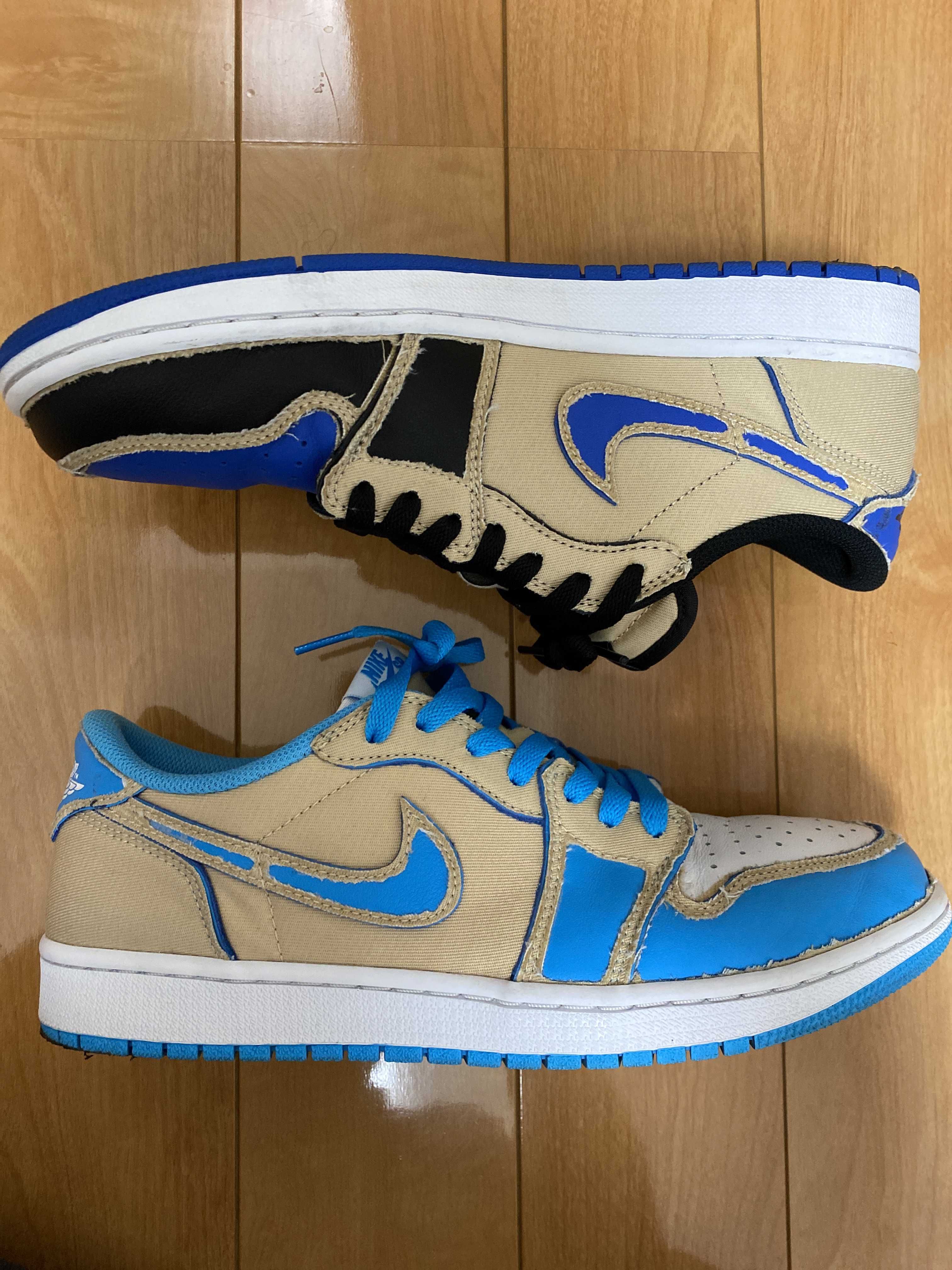 Nike SB Air Jordan 1 Low "Desert Ore/Royal Blue"