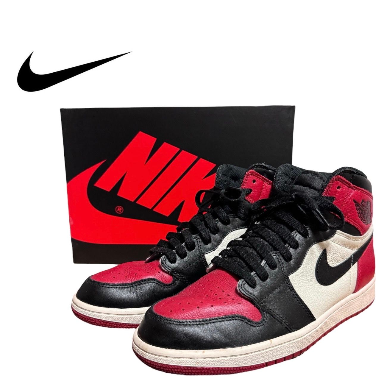 Nike Air Jordan 1 Retro High OG "Bred Toe"