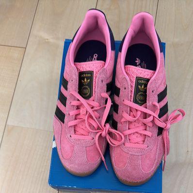 adidas Women's Gazelle Indoor "Bliss Pink/Core Black/Collegiate Purple"