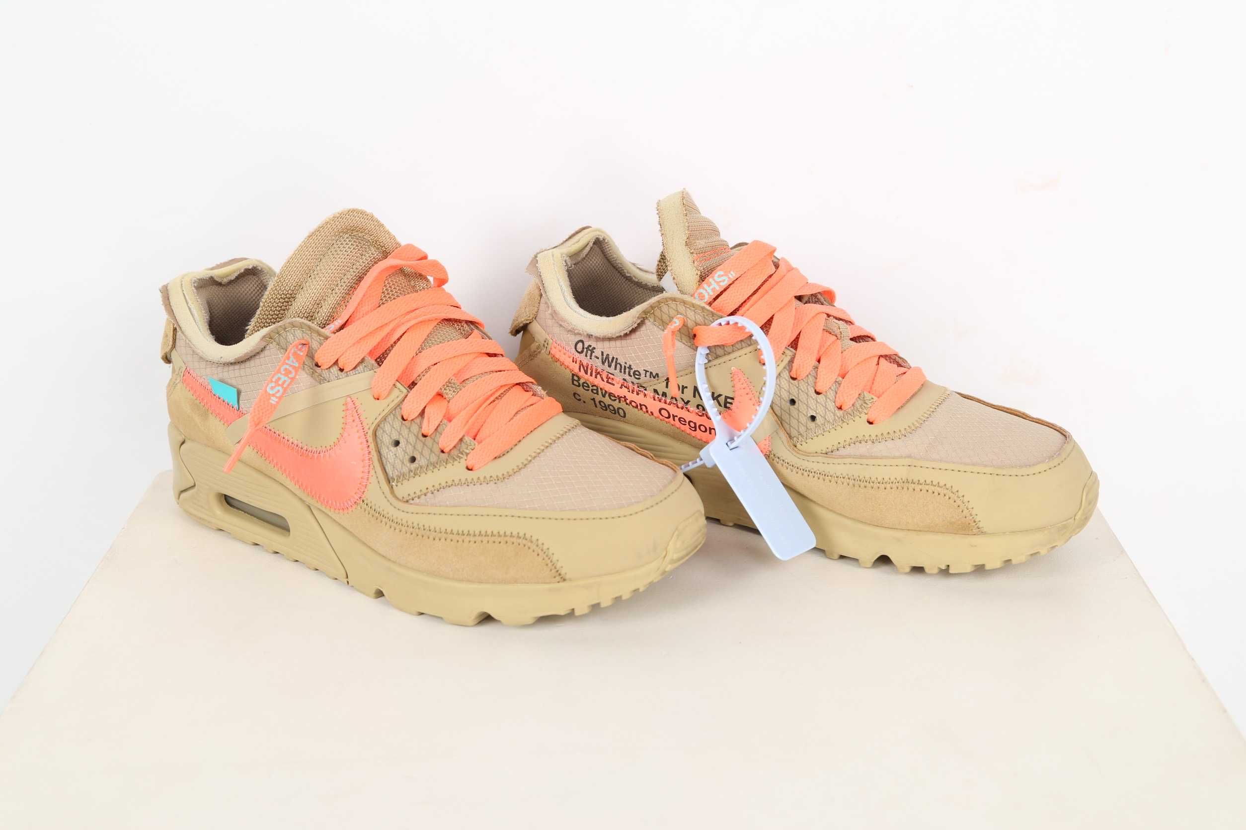 Off-White × Nike Air Max 90 "Desert Ore"
