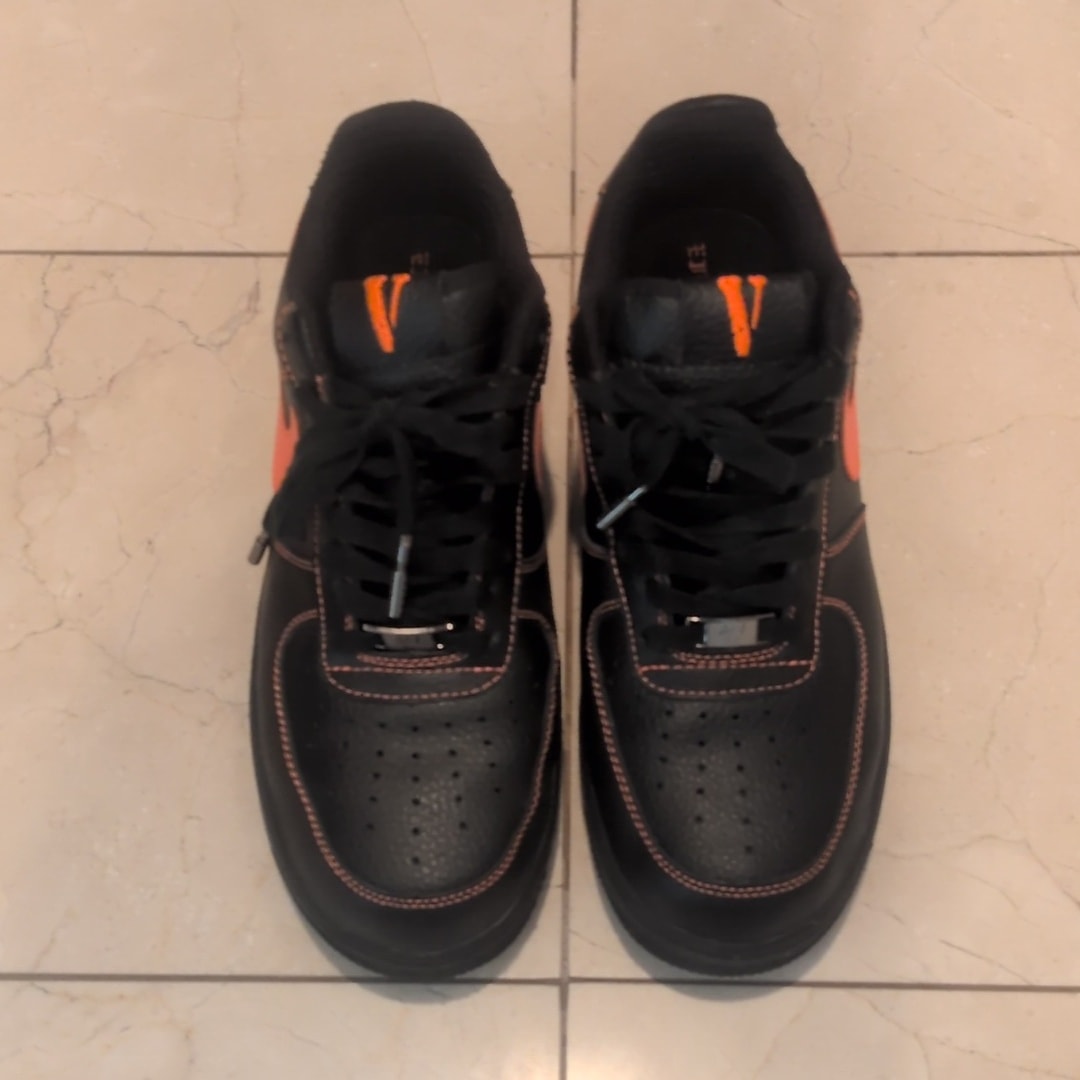 VLONE × Nike Air Force 1 Low "Black/Orange" (2016) (Complexcon Exclusive)