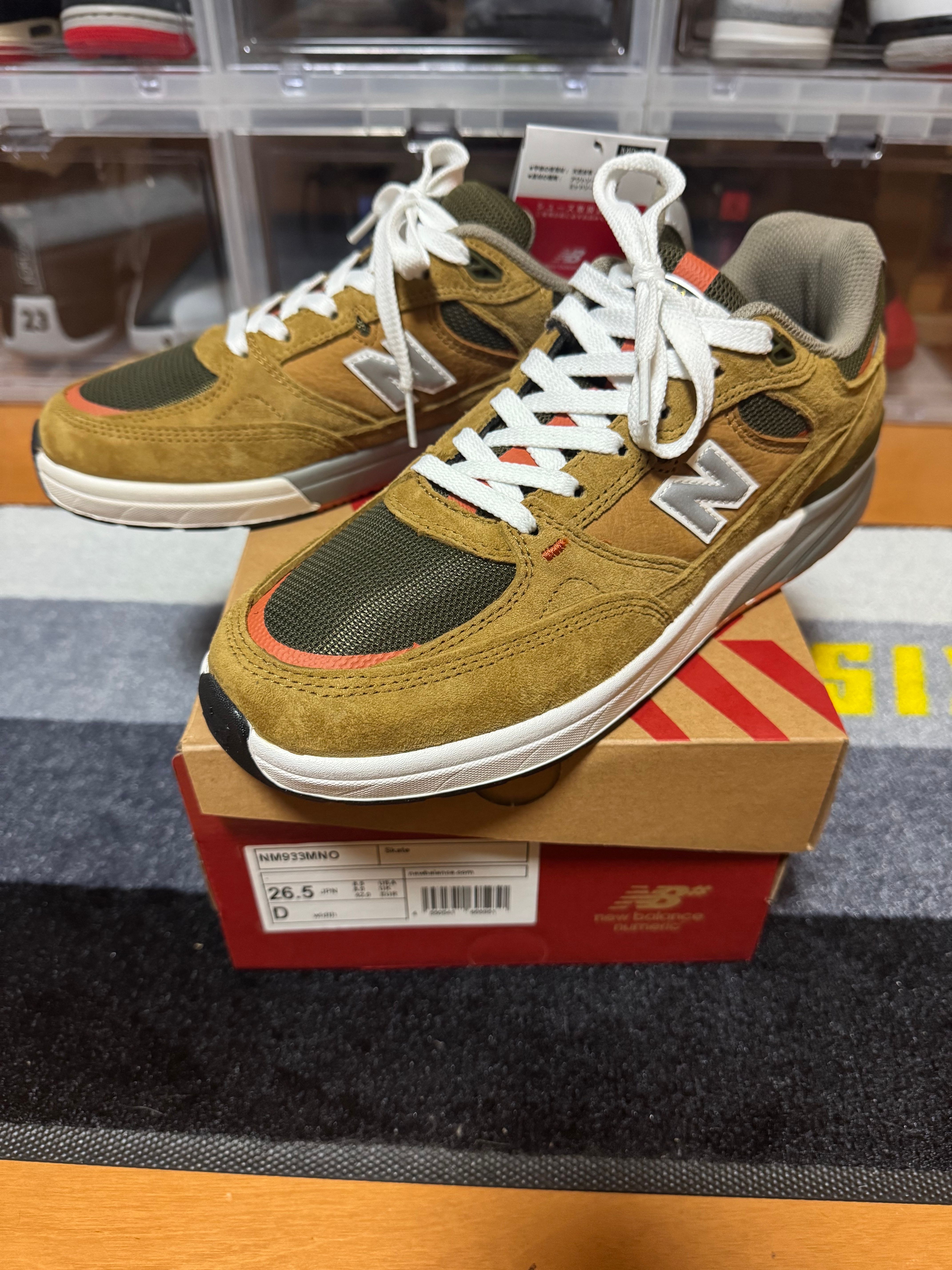 Andrew Reynolds × New Balance Numeric 933 "Wheat"