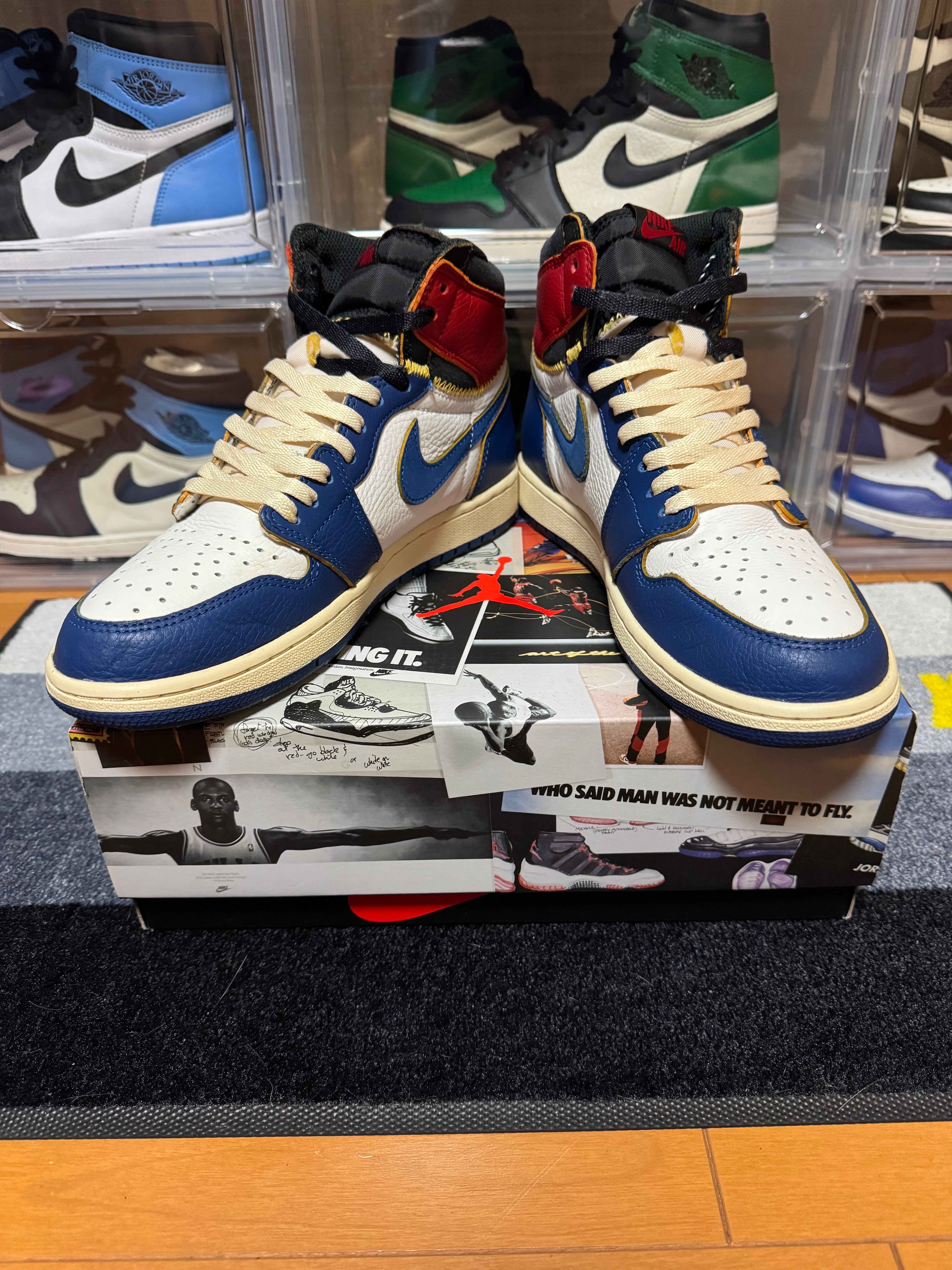 UNION × Nike Air Jordan 1 Retro High OG NRG "Storm Blue/Varsity Red"