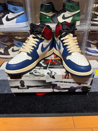 UNION × Nike Air Jordan 1 Retro High OG NRG "Storm Blue/Varsity Red"