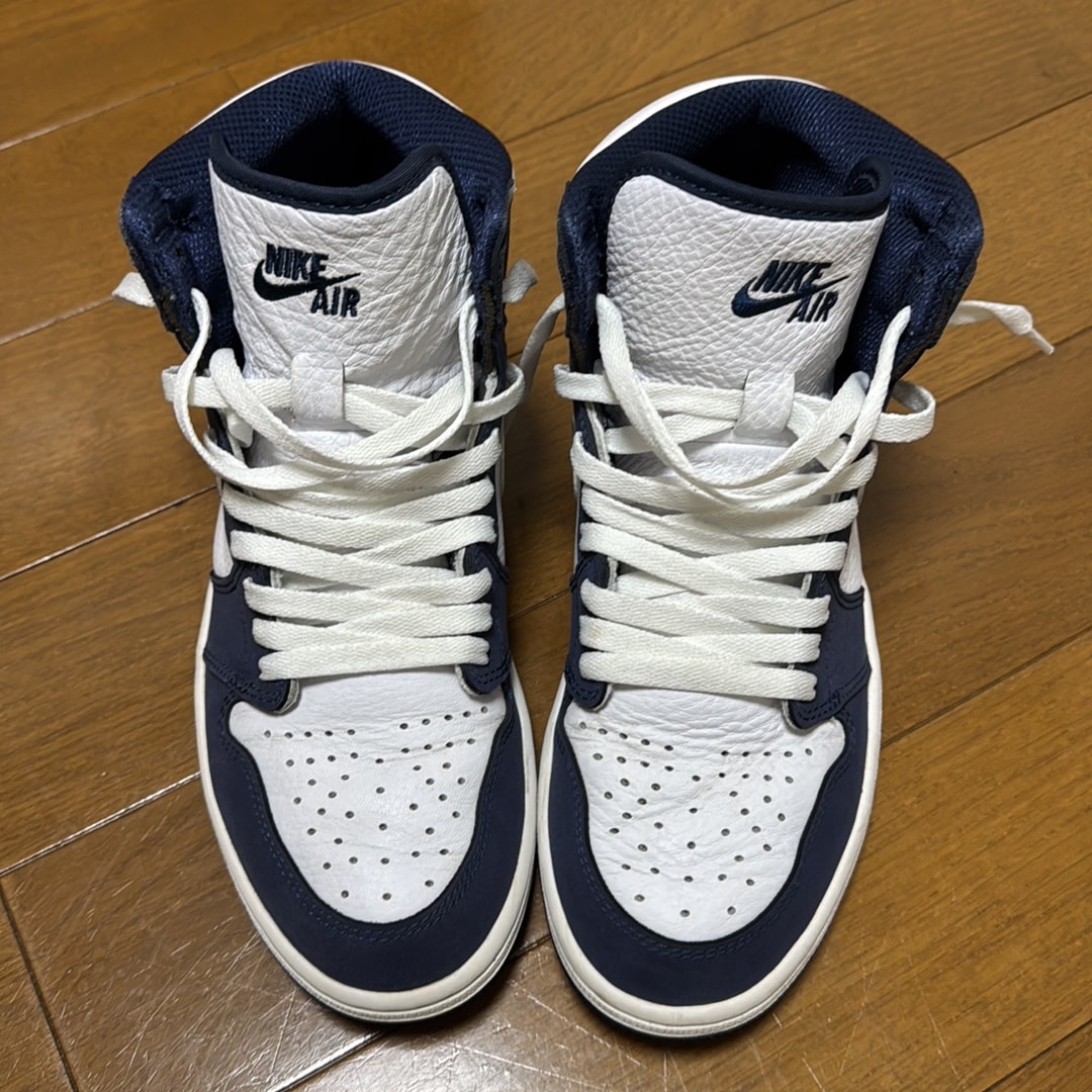 Nike Air Jordan 1 High OG CO.JP "White/Midnight Navy" (2020) (Standard Box)