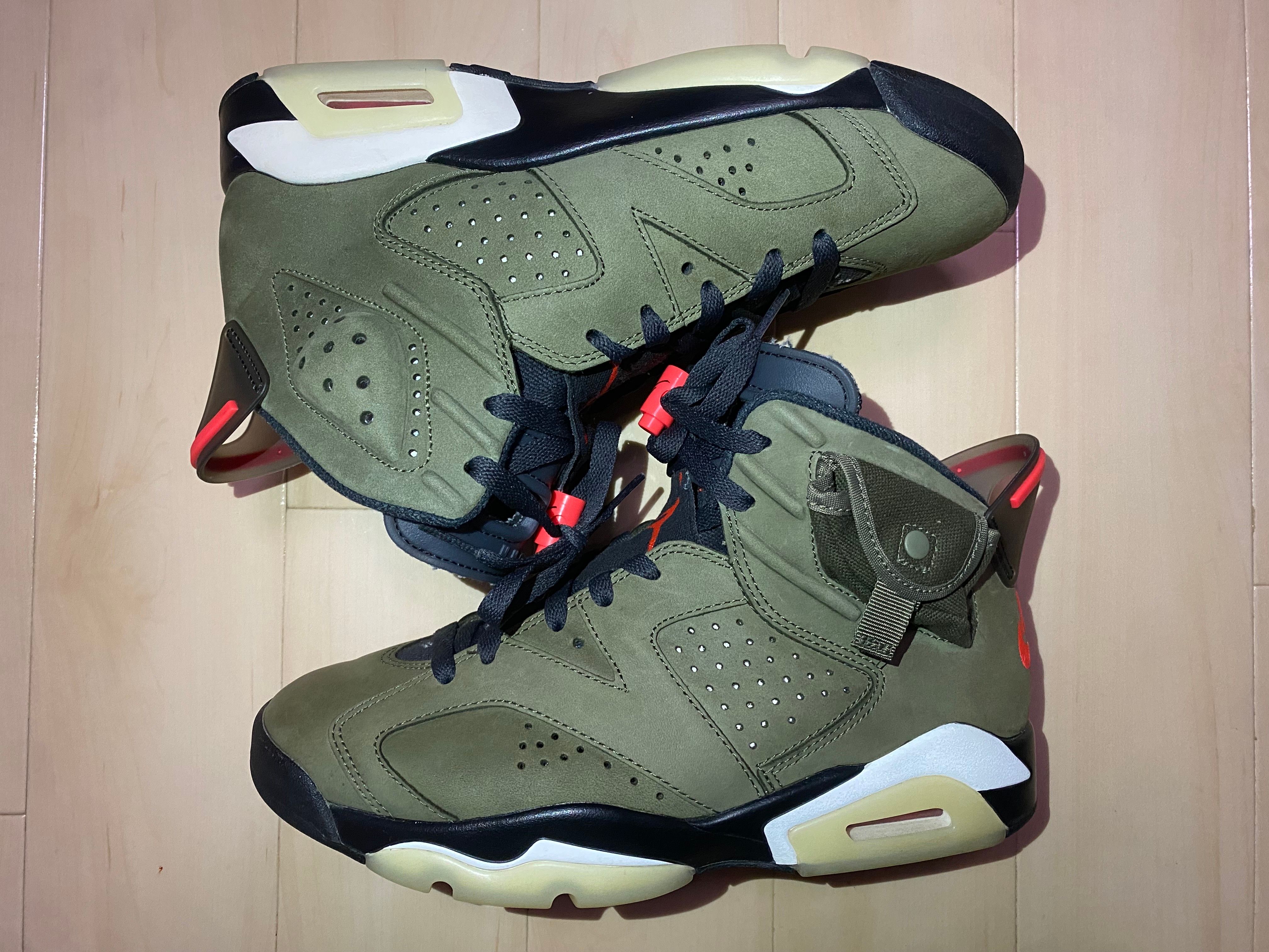 Travis Scott × Nike Air Jordan 6 Retro "Medium Olive"