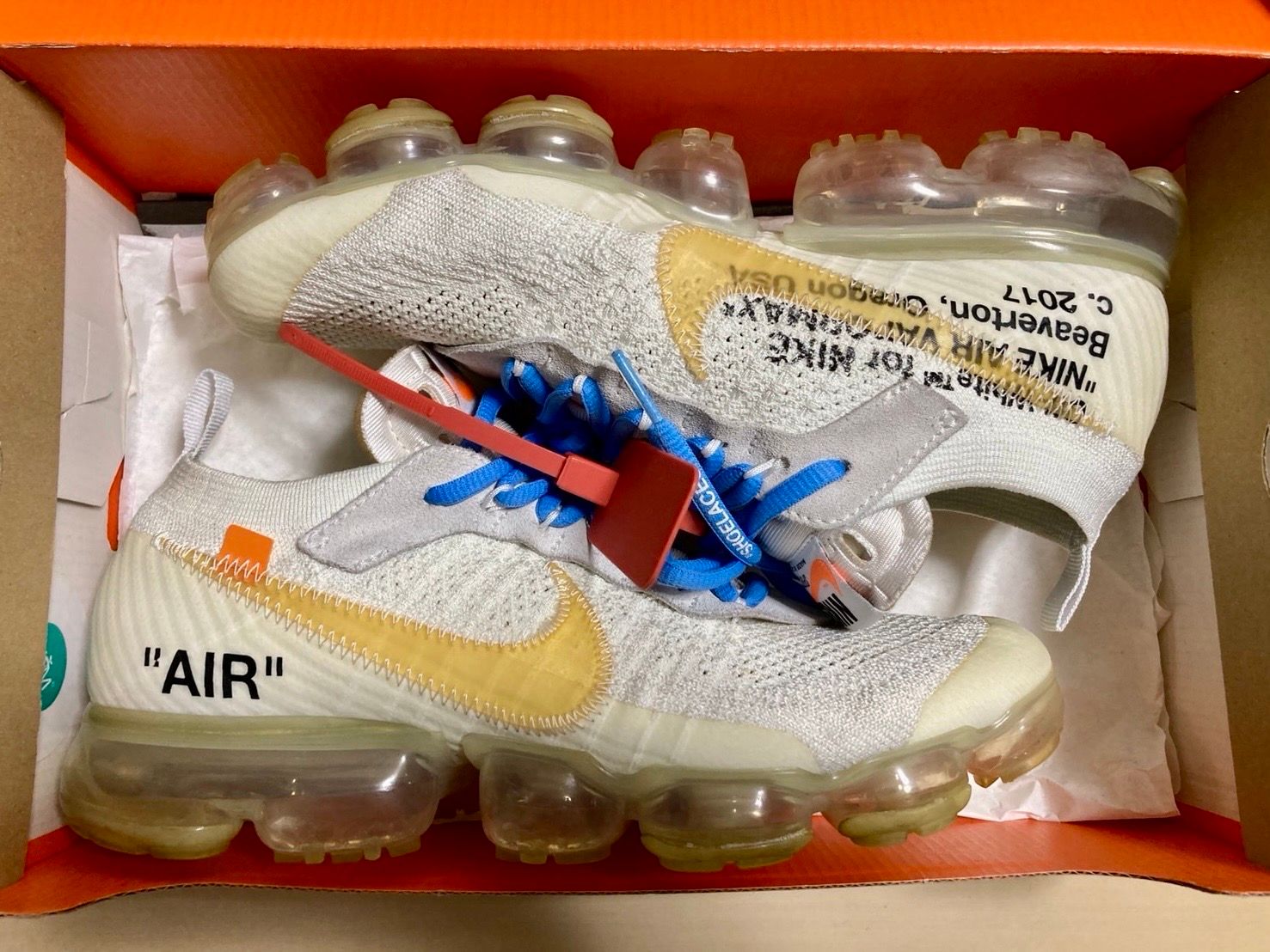 Off-white × Nike Air Vapormax "White"