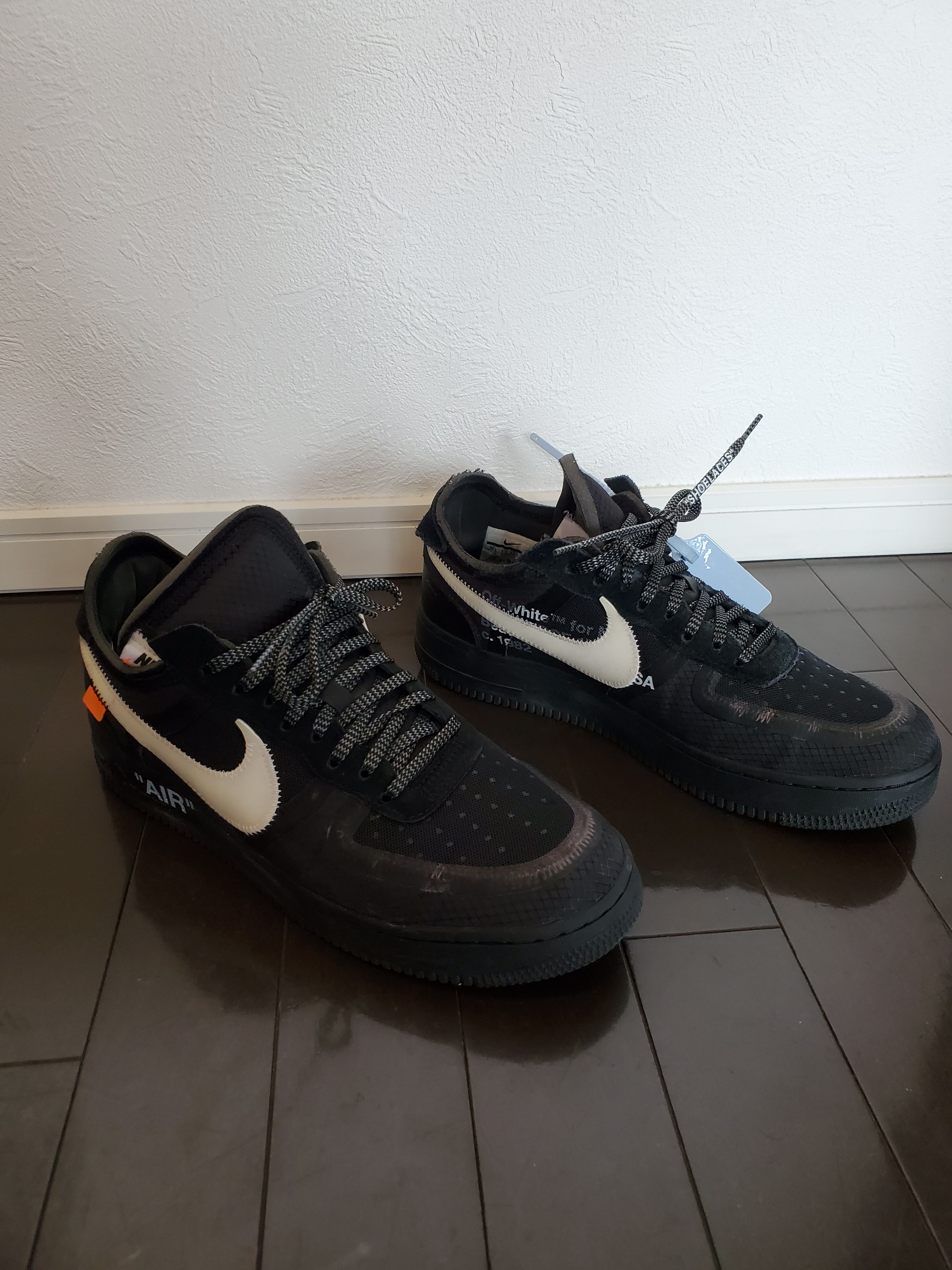 Off-White × Nike Air Force 1 Low "Black"
