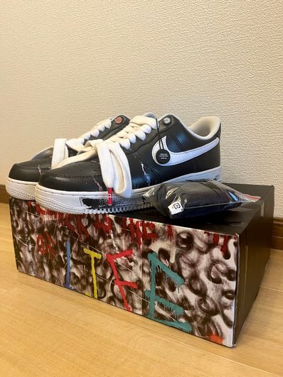 PEACEMINUSONE × Nike Air Force 1 Low Para Noise "Black" / G-DRAGON