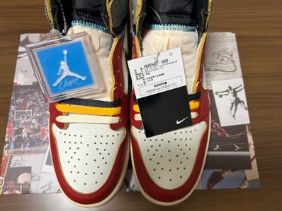 UNION × Nike Air Jordan 1 Retro High OG "Chicago/Shadow"