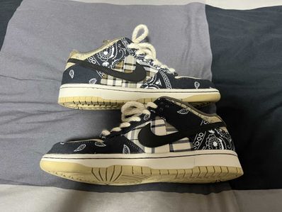 Travis Scott × Nike SB Dunk Low "Black/Parachute Beige"