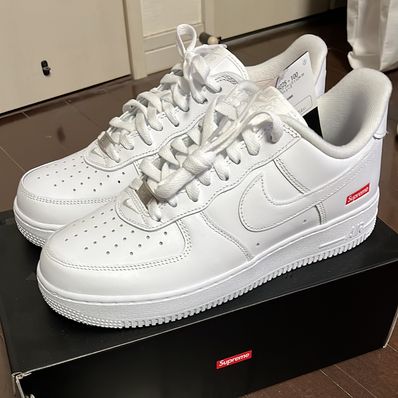 Supreme × Nike Air Force 1 Low "White"