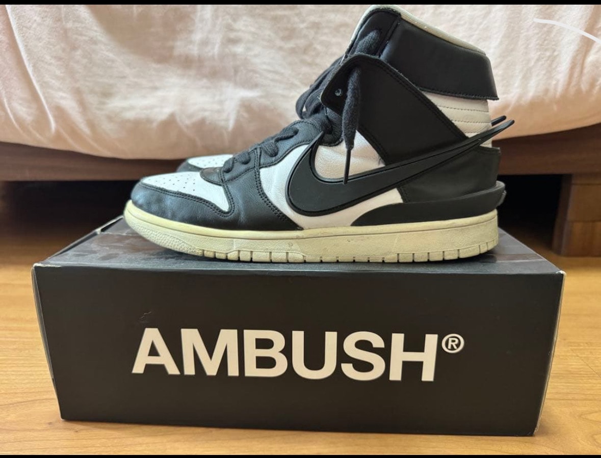 AMBUSH × Nike Dunk High "Black"