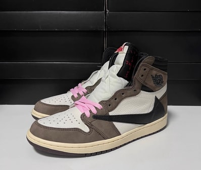 Travis Scott × Nike Air Jordan 1 Retro High OG TS SP "Sail/Dark Mocha"