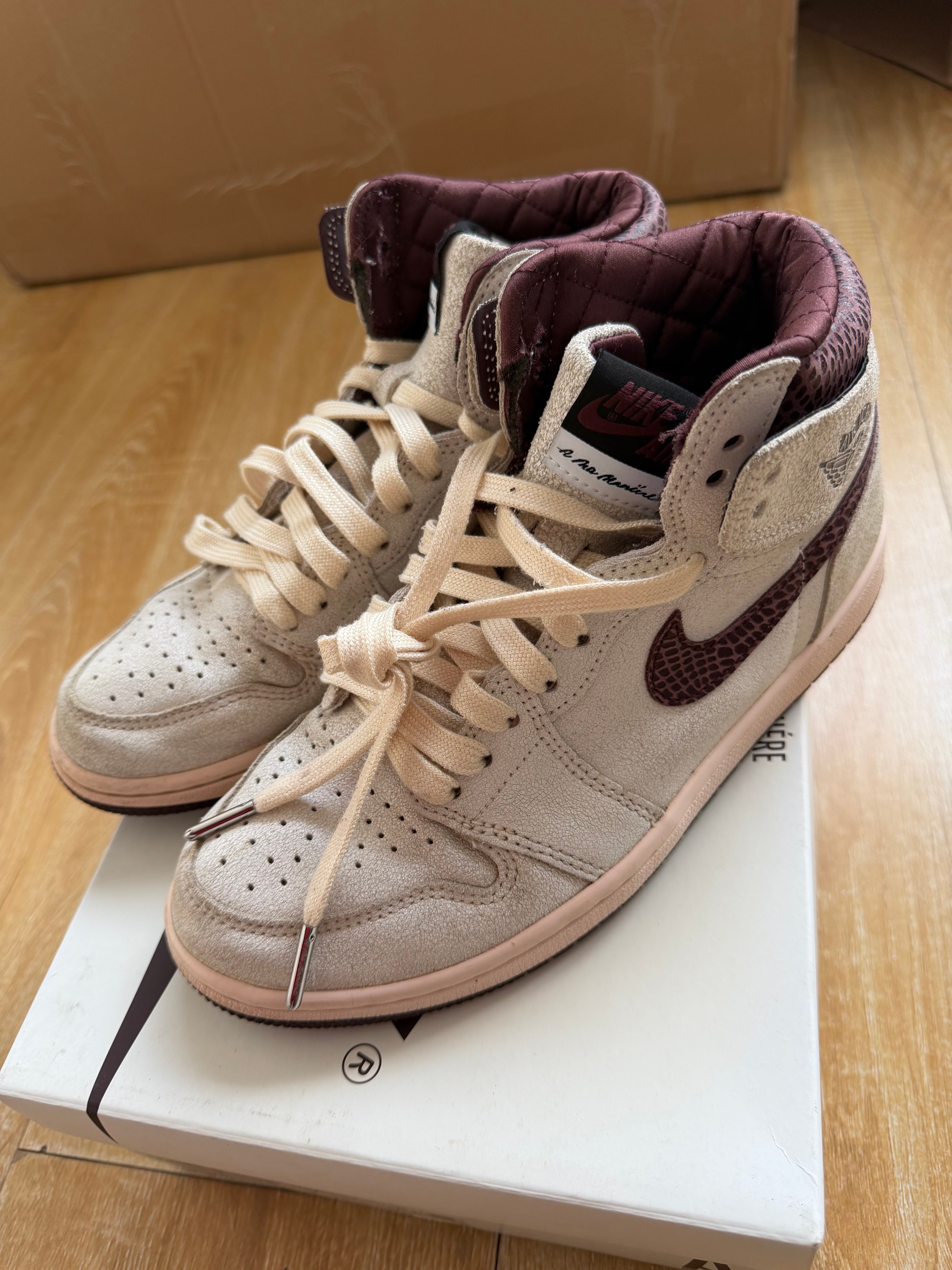 アママニエール × ナイキ エアジョーダン1 レトロ ハイ OG 