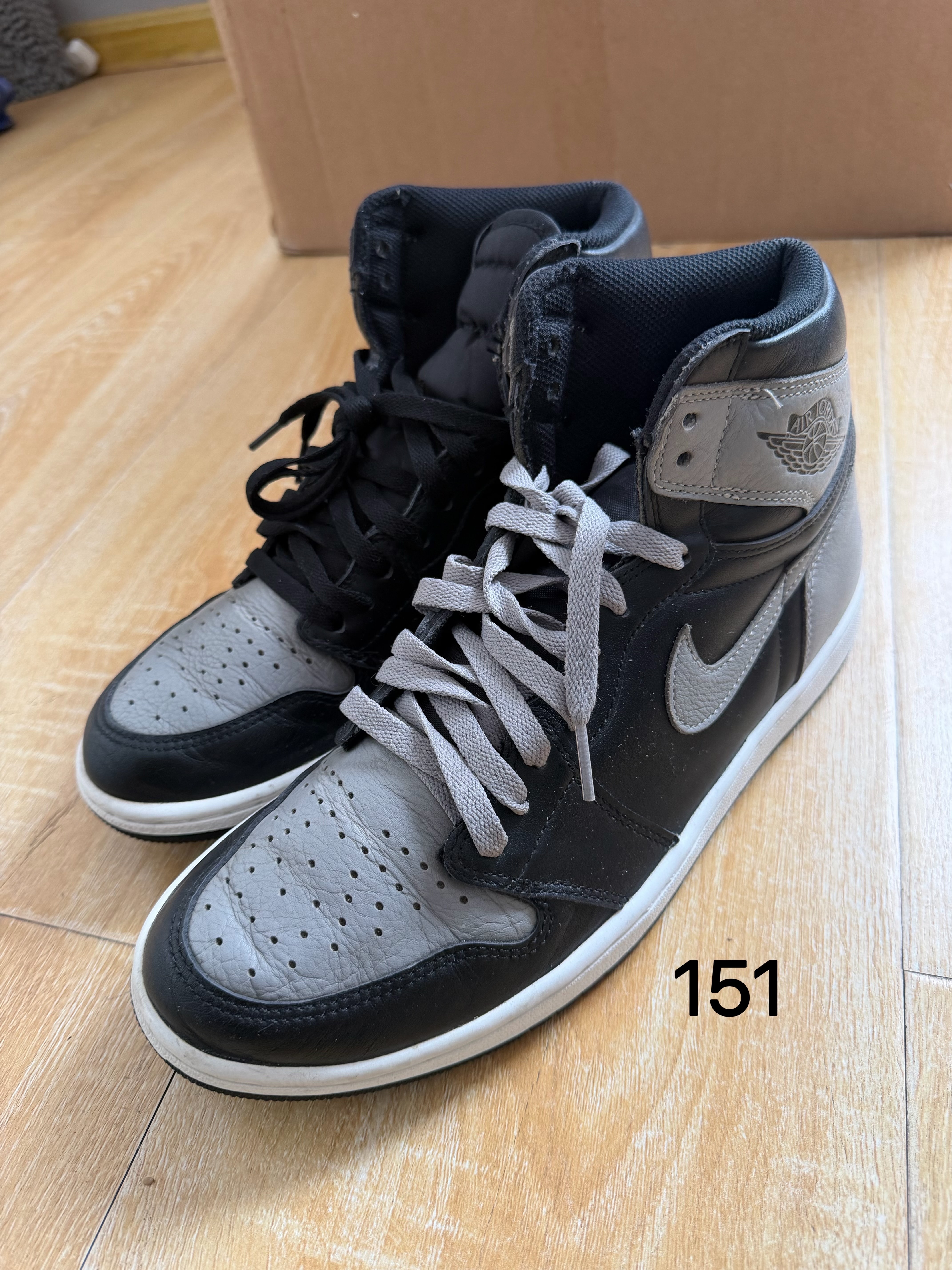 ナイキ エアジョーダン1 レトロ ハイ OG "シャドウ" (2018)