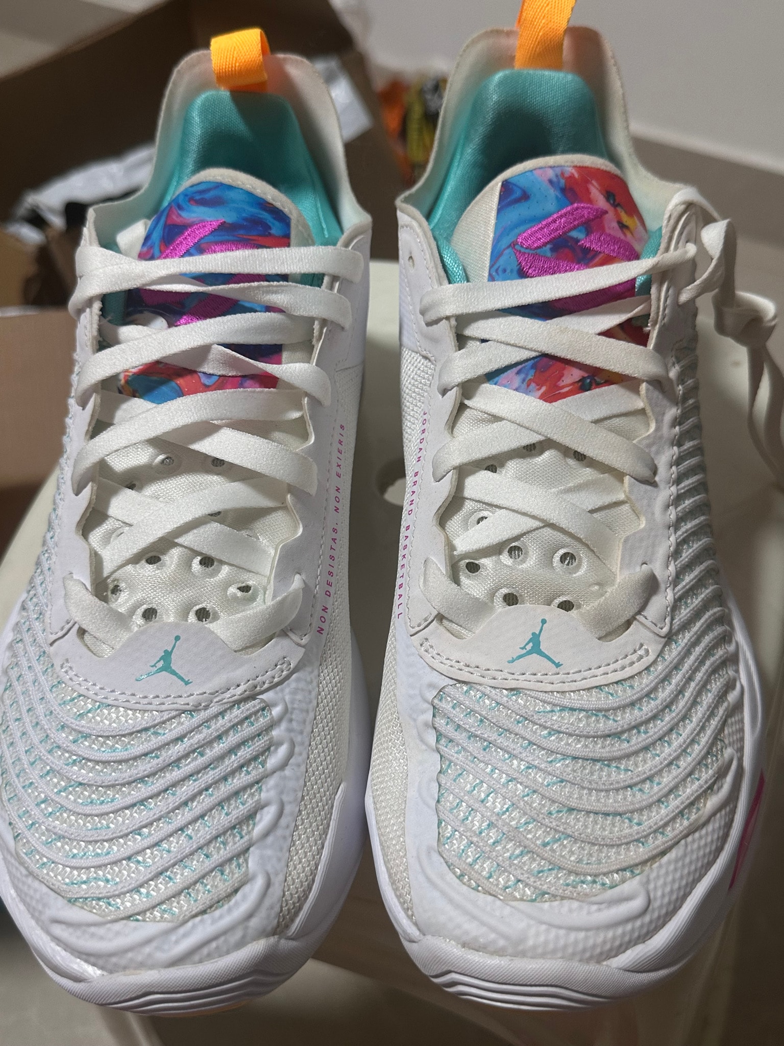 Nike Luka 1 "White/Fire Pink"