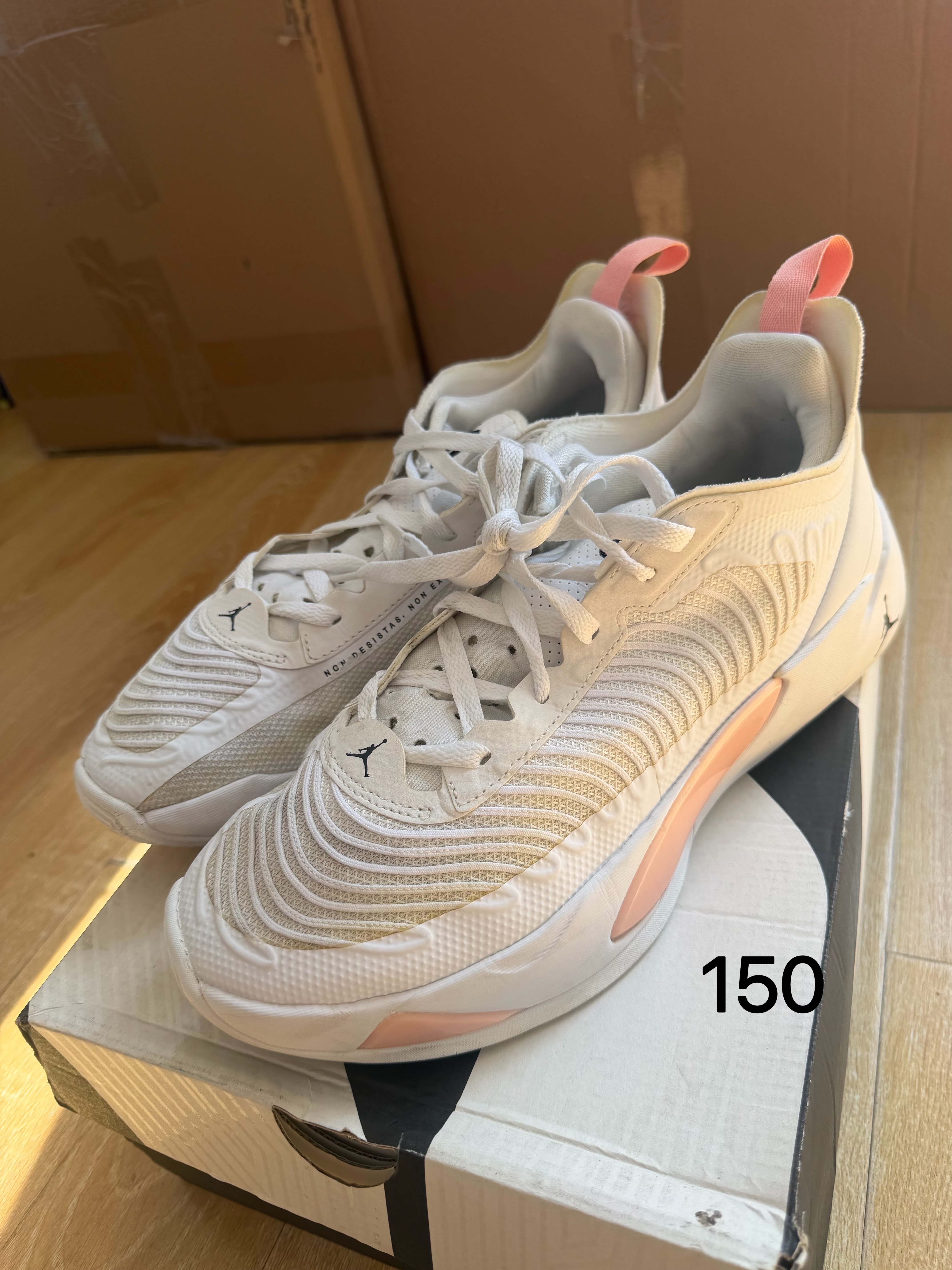 Nike Jordan Luka 1 "White/Bleached Coral/Sesame/Black"