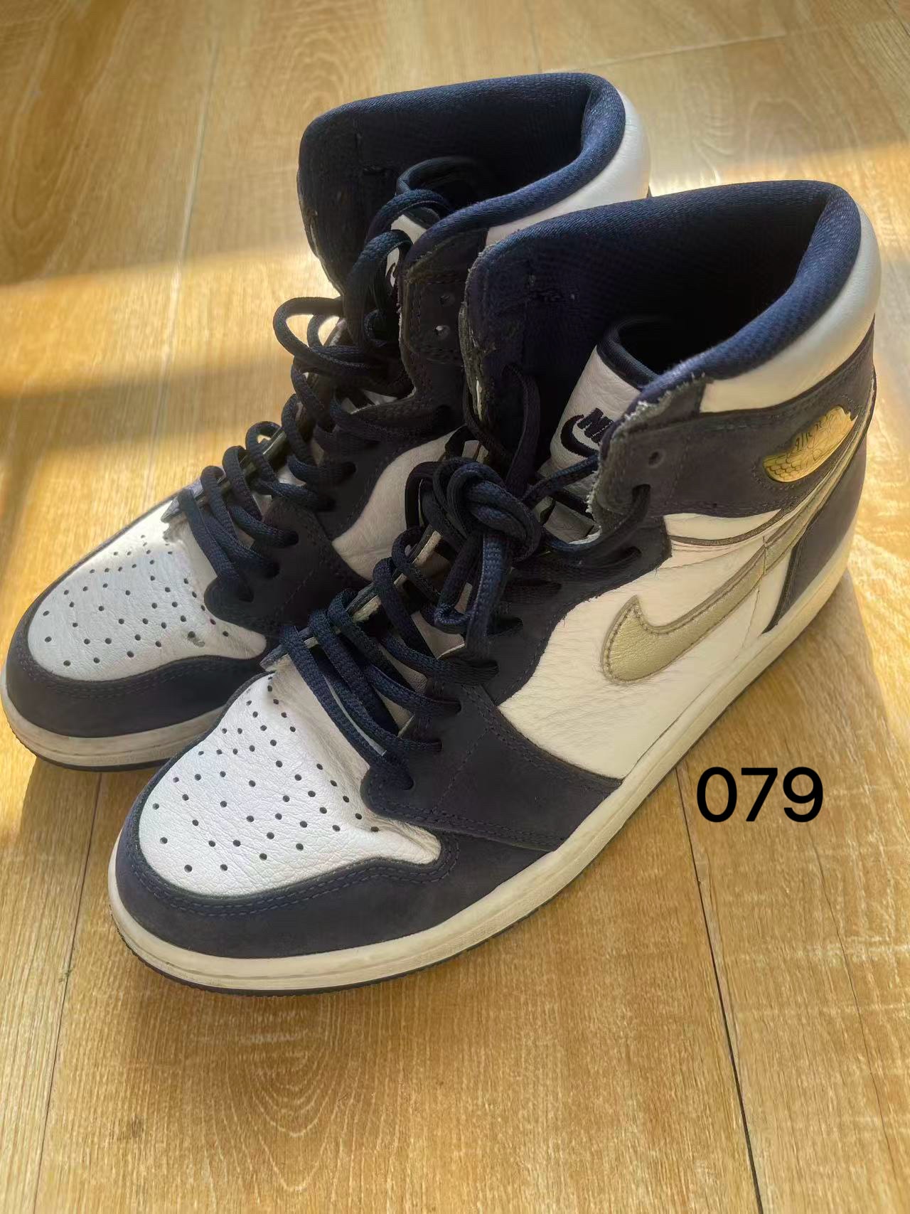 Nike Air Jordan 1 High OG CO.JP "White/Midnight Navy" (2020) (Standard Box)